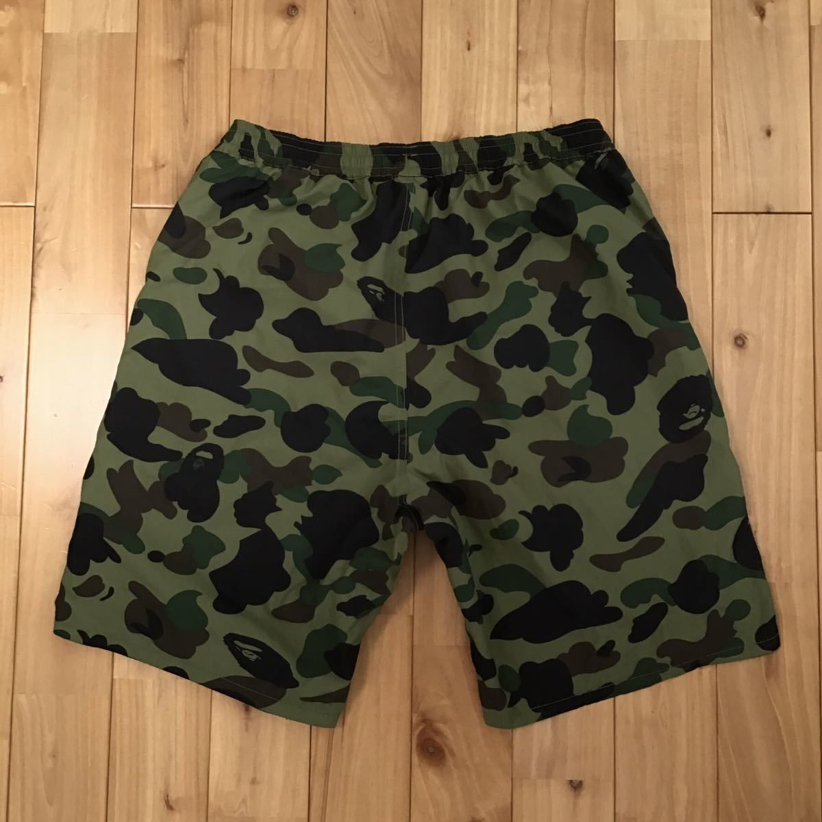 Bape 🔥Reversible🔥 1st camo green × navy Shark shorts ★size L Size US 34 / EU 50 - 5 Thumbnail