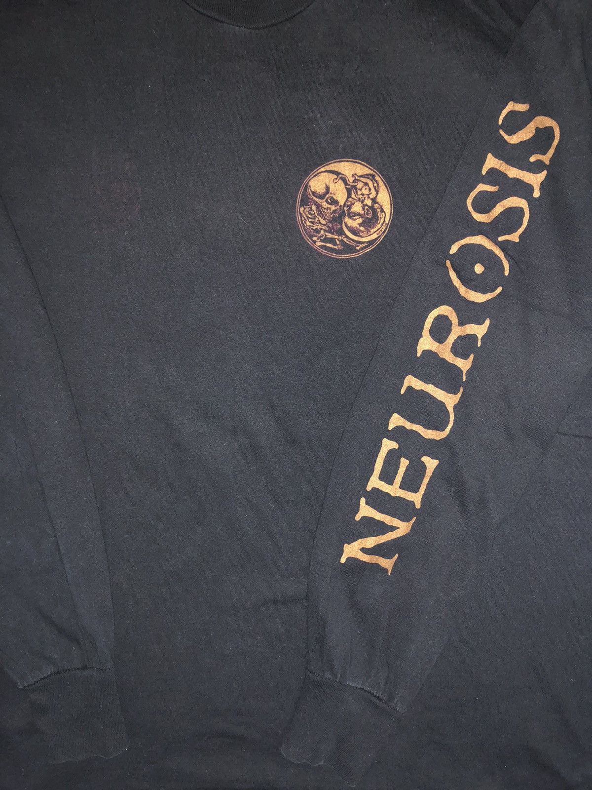Band Tees × Vintage Vintage 1993 Neurosis Enemy Of The Sun Long Sleeve Shirt Size US XL / EU 56 / 4 - 5 Thumbnail