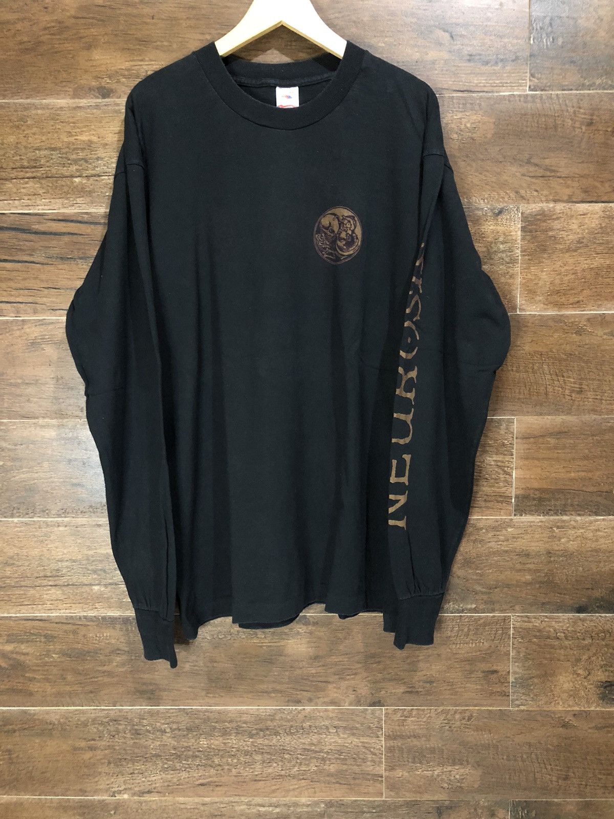 Band Tees × Vintage Vintage 1993 Neurosis Enemy Of The Sun Long Sleeve Shirt Size US XL / EU 56 / 4 - 2 Thumbnail