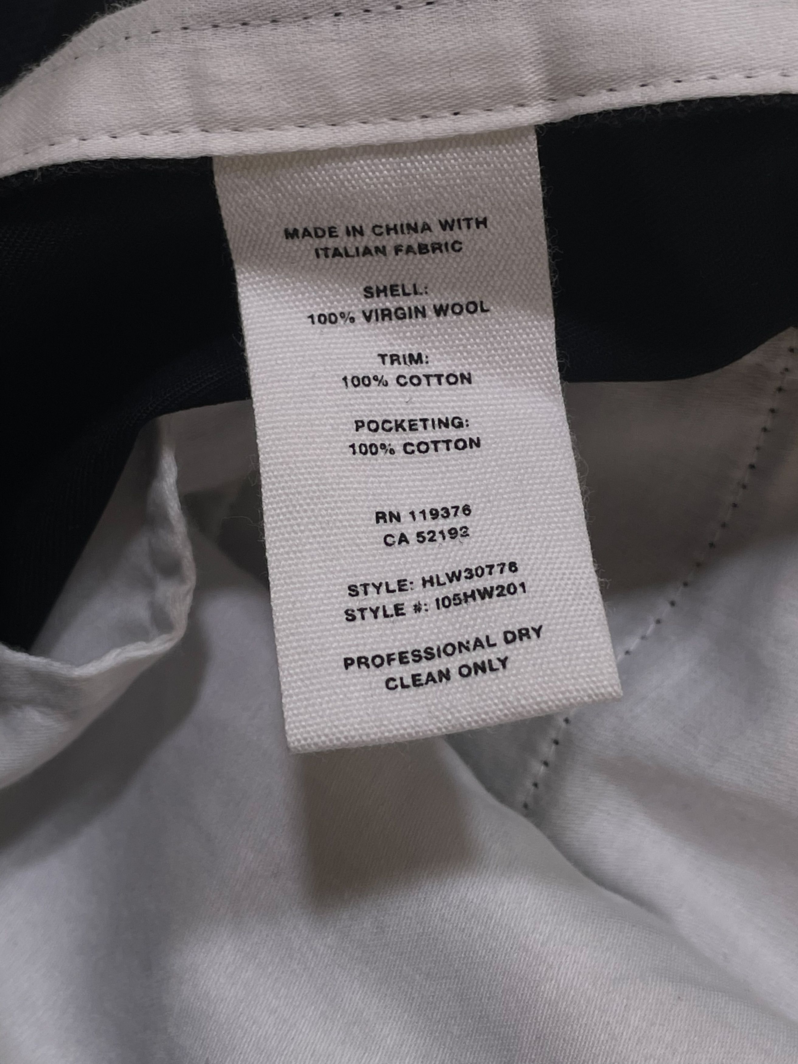 Helmut Lang ⚡️QUICK SALE⚡️Helmut Lang Black Button Pleat Suit Pants Size 30" / US 8 / IT 44 - 6 Thumbnail