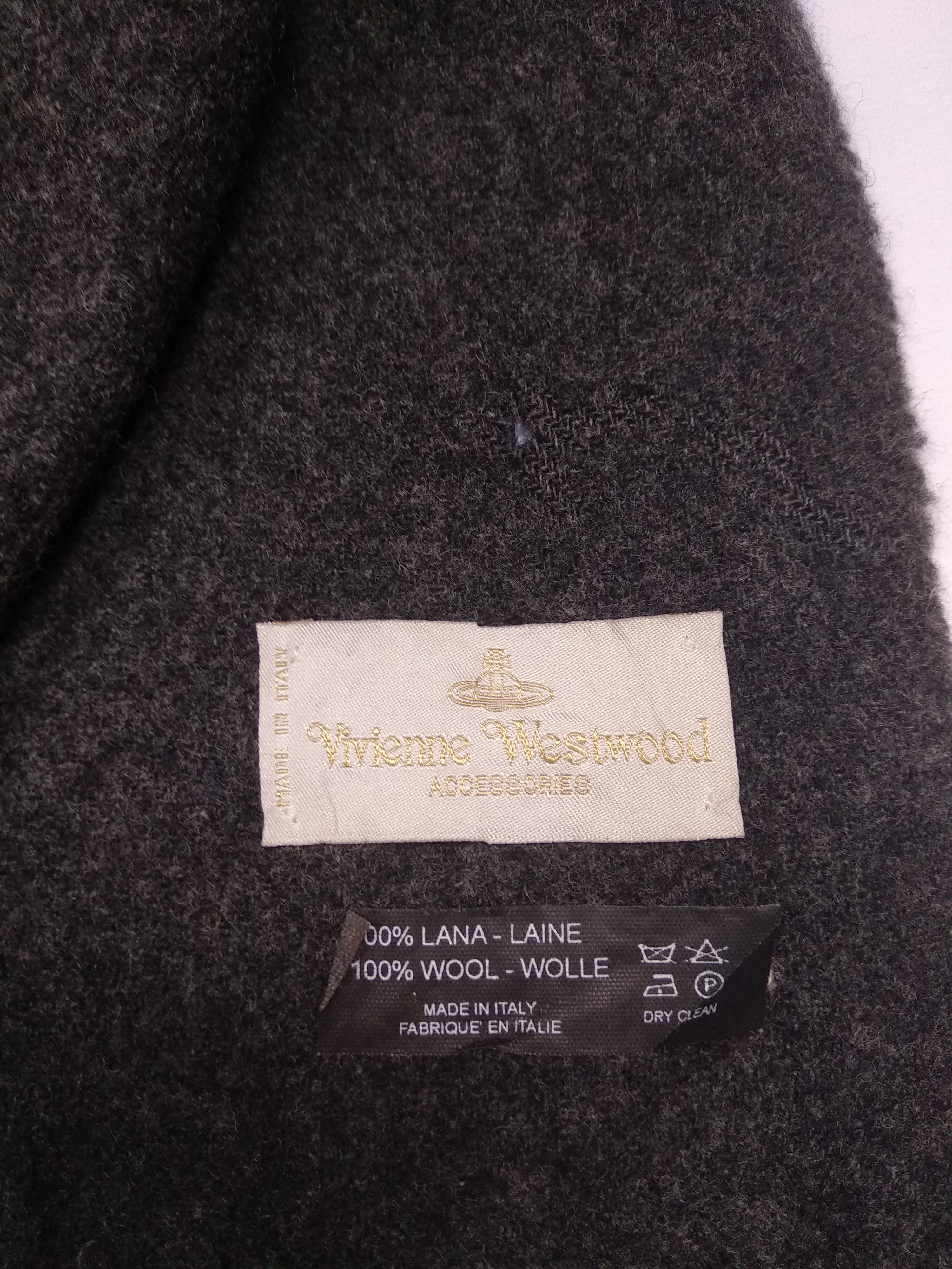 Vintage Vivienne westwood Scarf / Muffler / Wool - MR20 Size ONE SIZE - 5 Thumbnail