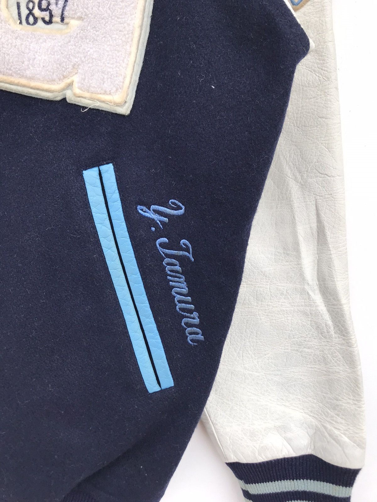 Vintage Vintage Gakushuin University Letterman Varsity Jacket Size US L / EU 52-54 / 3 - 7 Thumbnail