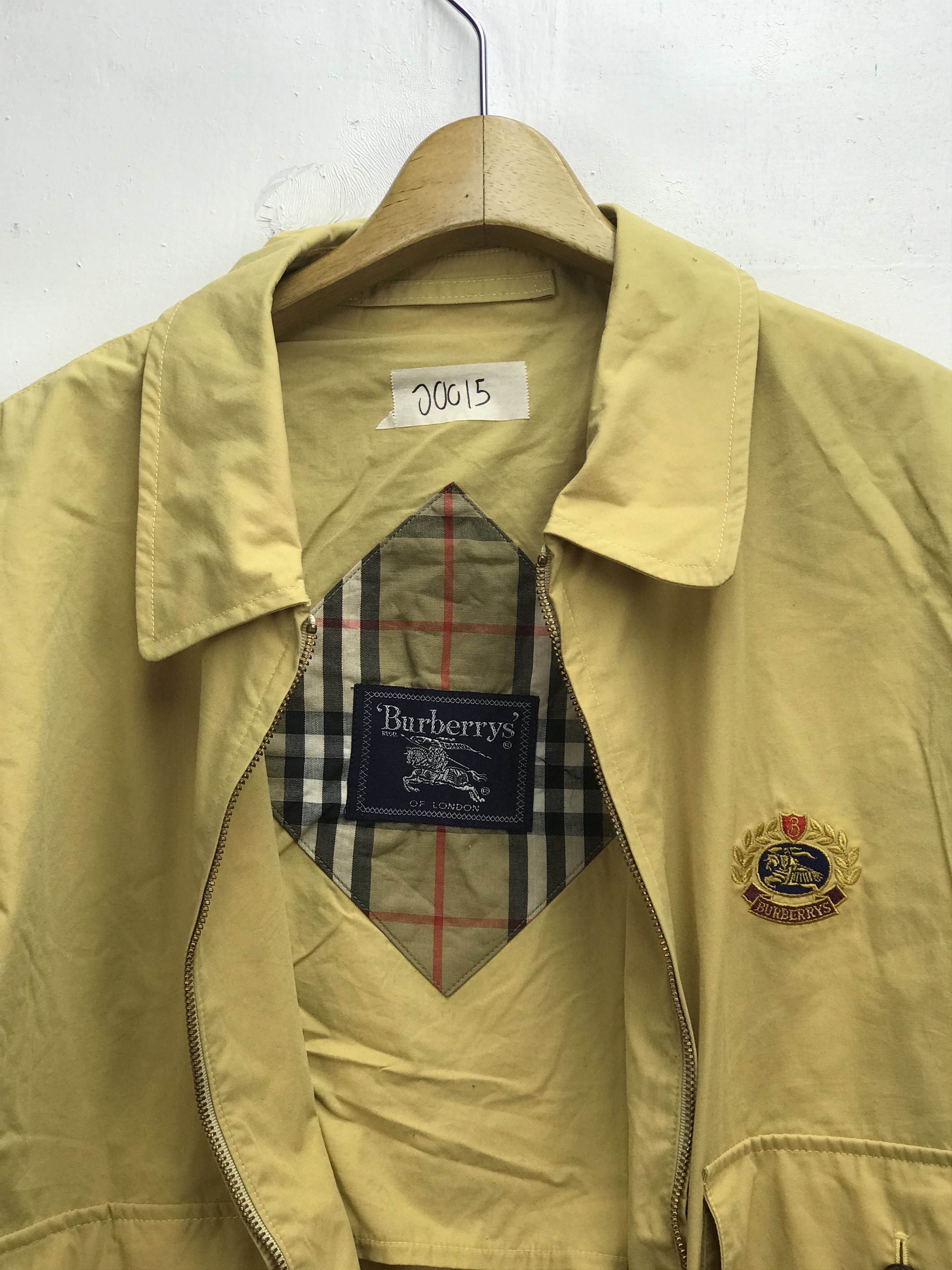 Burberry Vintage Burberry Safari Style Bomber Jacket Size US L / EU 52-54 / 3 - 7 Thumbnail