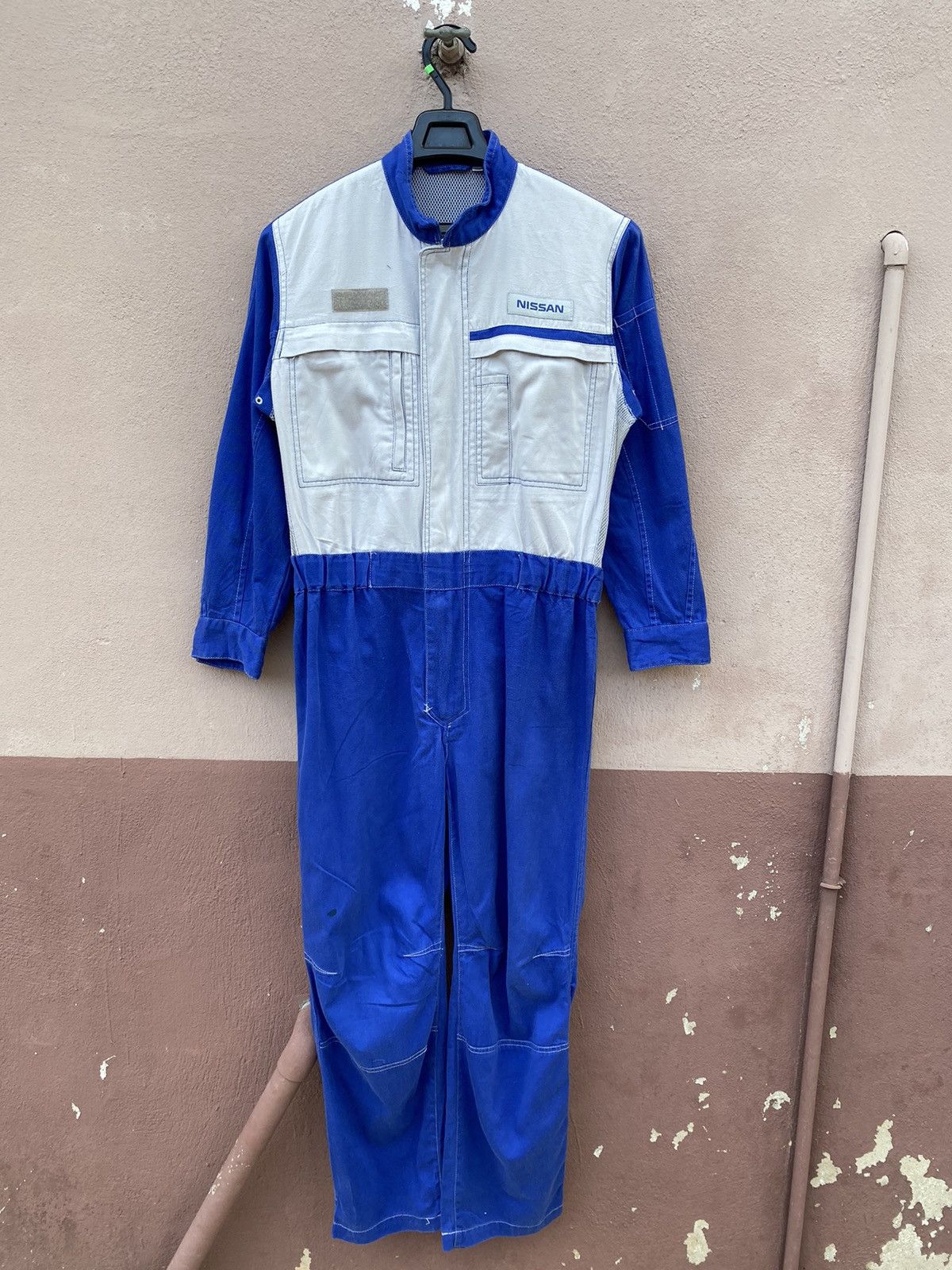 Vintage Vintage Nissan Overall Jumpsuit Size US 32 / EU 48 - 2 Thumbnail