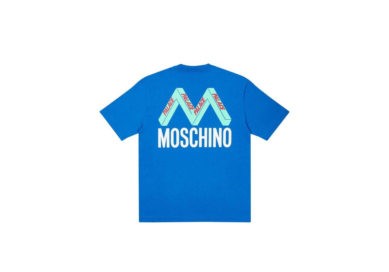 Moschino × Palace Palace Moschino T-Shirt Blue Size US M / EU 48-50 / 2 - 2 Thumbnail