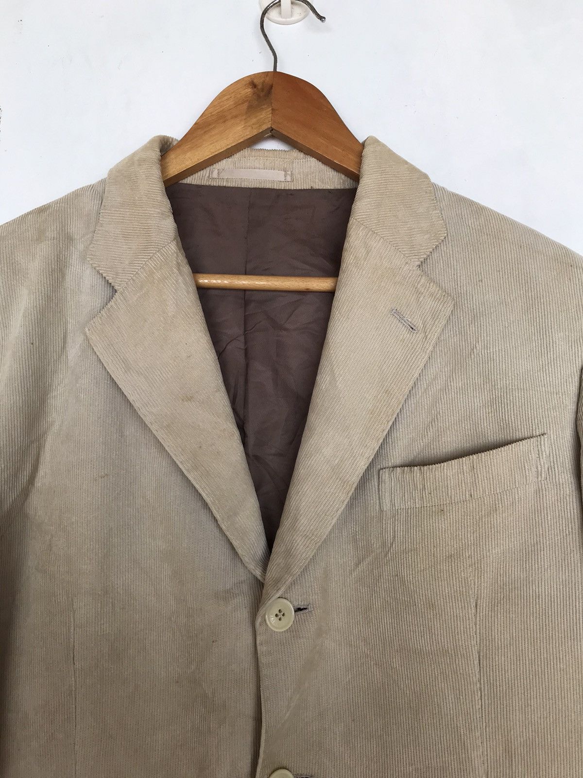 Lanvin × Vintage Vintage Lanvin Classic Corduroy Jacket Size US M / EU 48-50 / 2 - 2 Thumbnail