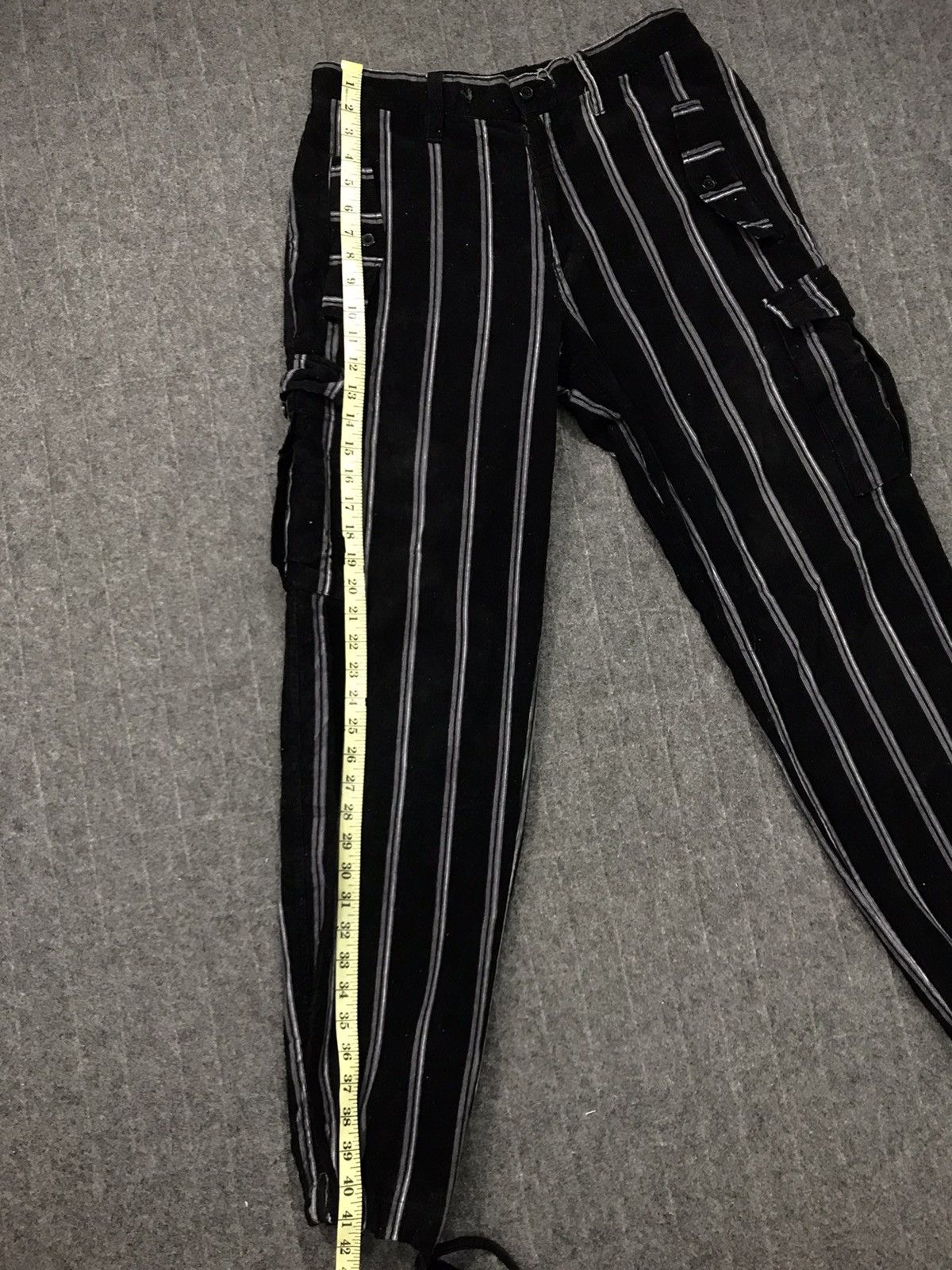 Vintage Japanese Rare Candy Fantasy Favourite Corduroy Stripe Black Size US 30 / EU 46 - 8 Thumbnail