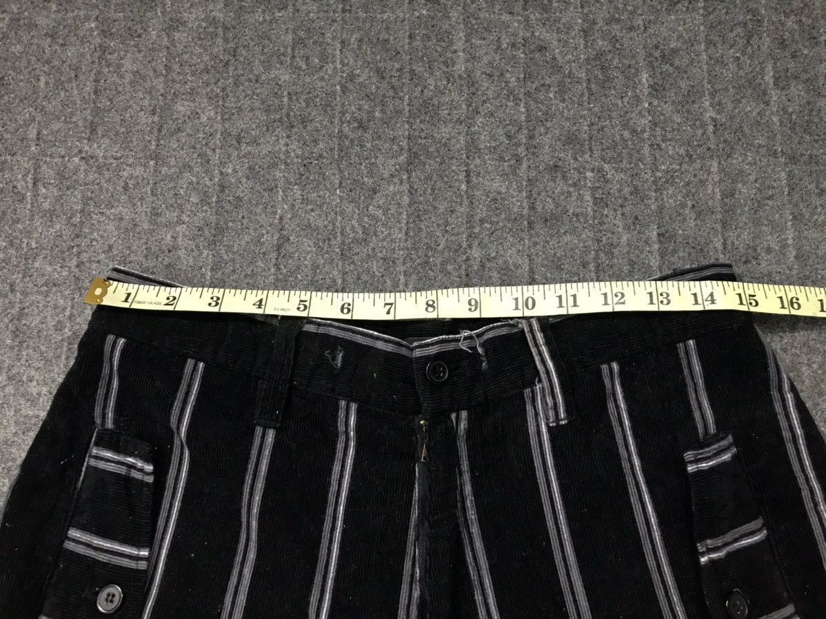 Vintage Japanese Rare Candy Fantasy Favourite Corduroy Stripe Black Size US 30 / EU 46 - 7 Thumbnail