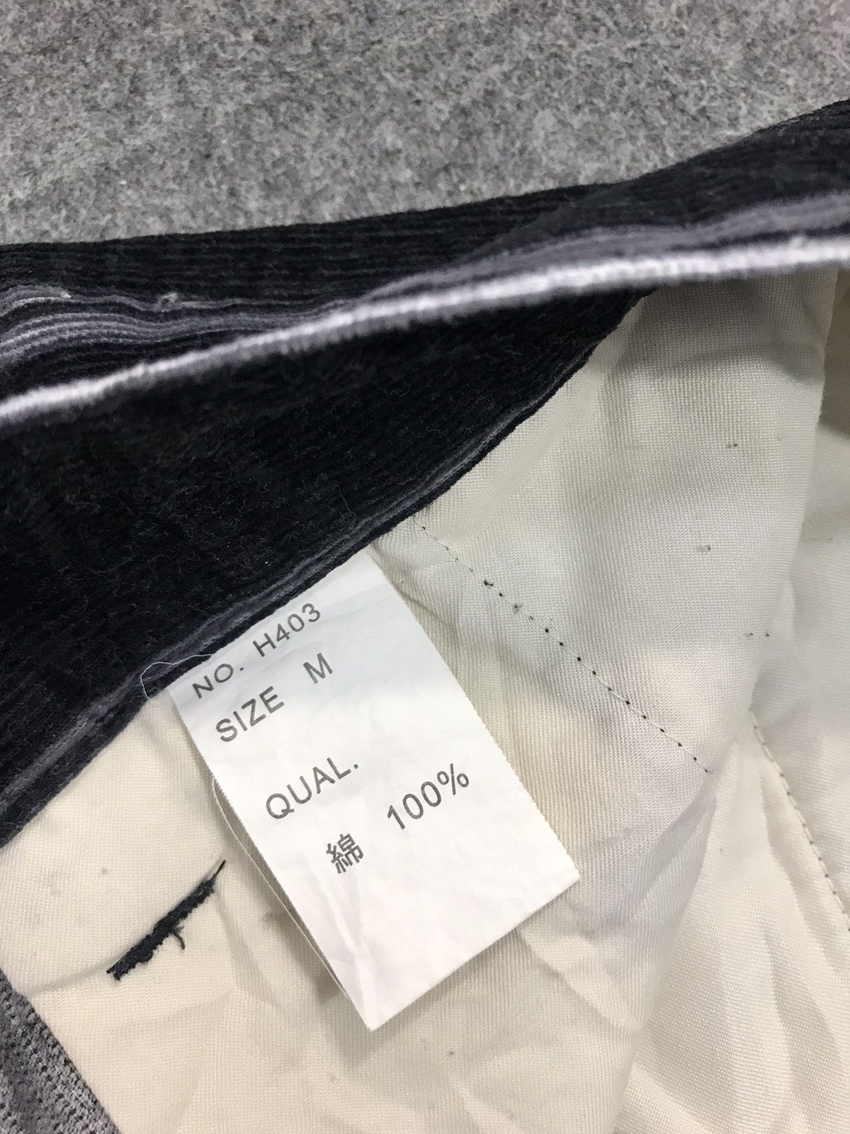 Vintage Japanese Rare Candy Fantasy Favourite Corduroy Stripe Black Size US 30 / EU 46 - 5 Thumbnail