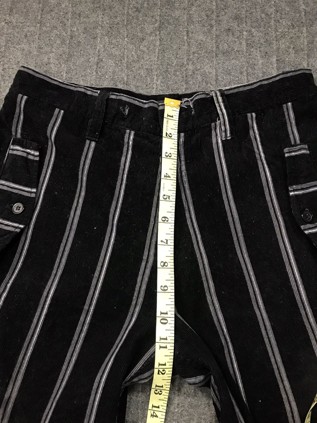 Vintage Japanese Rare Candy Fantasy Favourite Corduroy Stripe Black Size US 30 / EU 46 - 10 Thumbnail