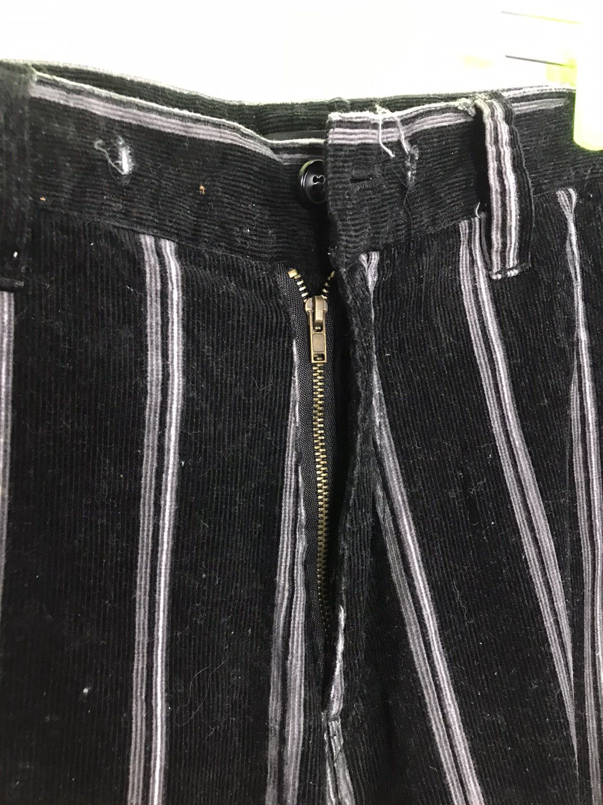 Vintage Japanese Rare Candy Fantasy Favourite Corduroy Stripe Black Size US 30 / EU 46 - 3 Thumbnail