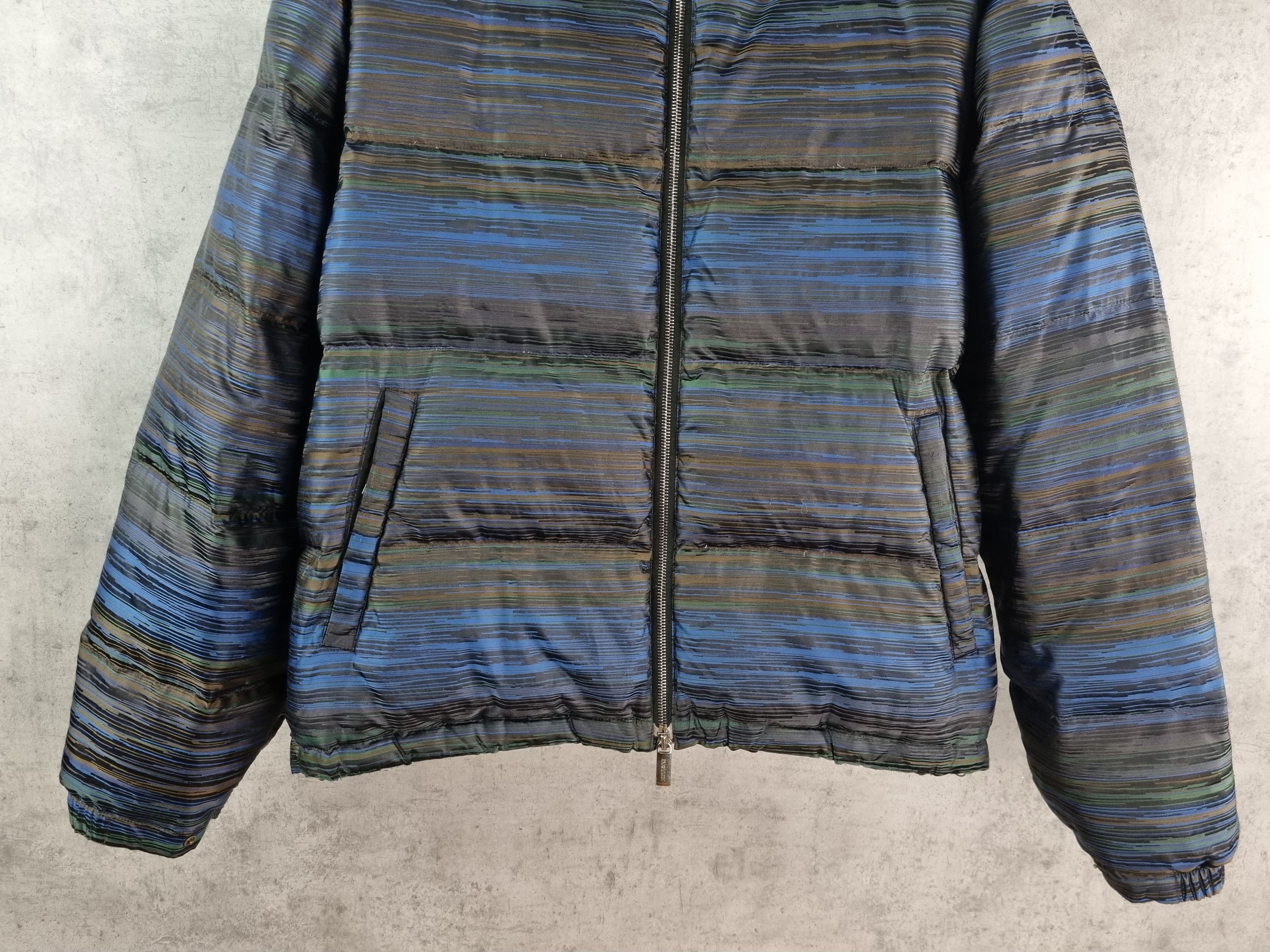 Missoni Rare Missoni Down Stripped Amazing Jacket Size US M / EU 48-50 / 2 - 6 Thumbnail