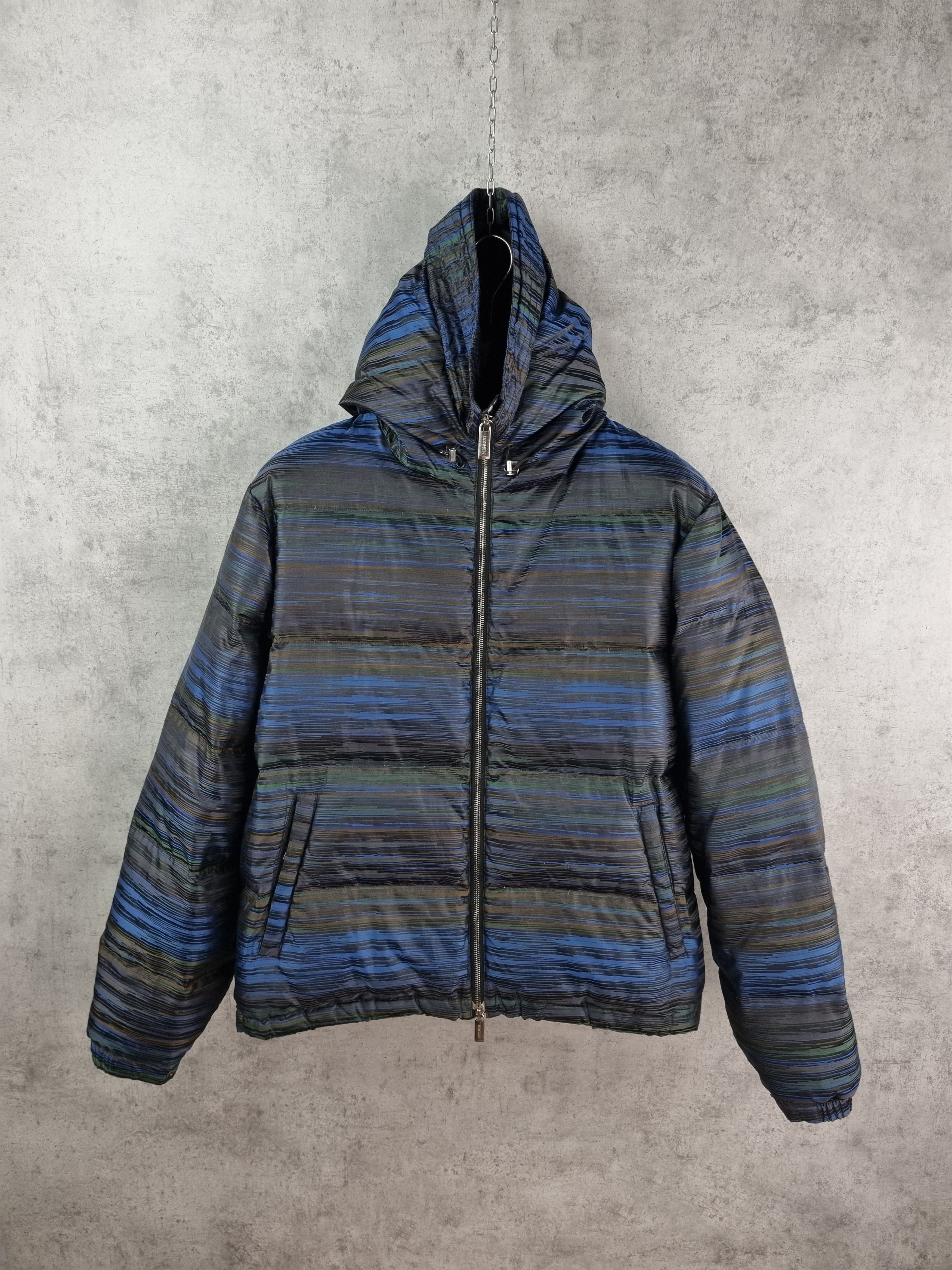 Missoni Rare Missoni Down Stripped Amazing Jacket Size US M / EU 48-50 / 2 - 1 Thumbnail