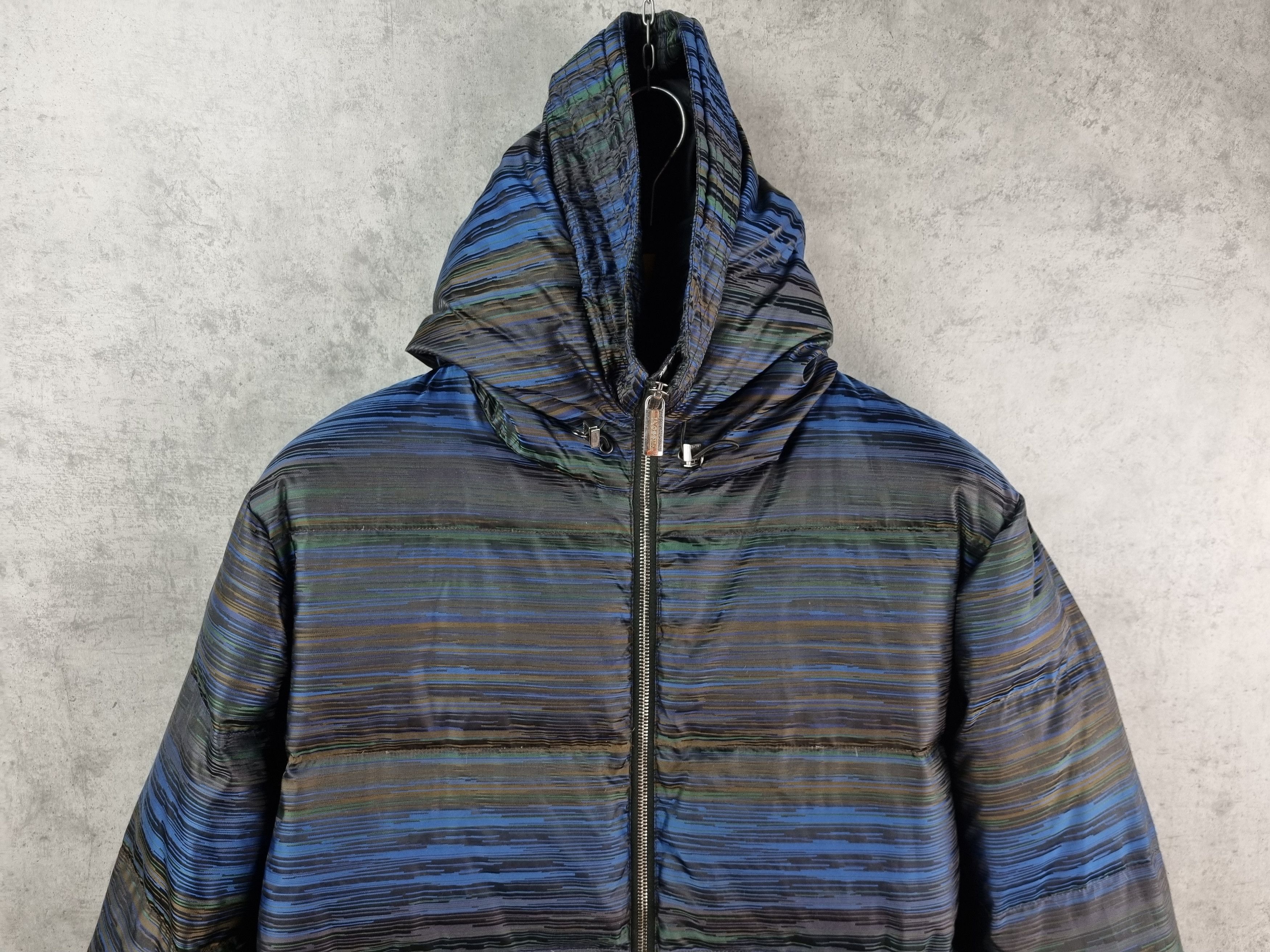 Missoni Rare Missoni Down Stripped Amazing Jacket Size US M / EU 48-50 / 2 - 5 Thumbnail
