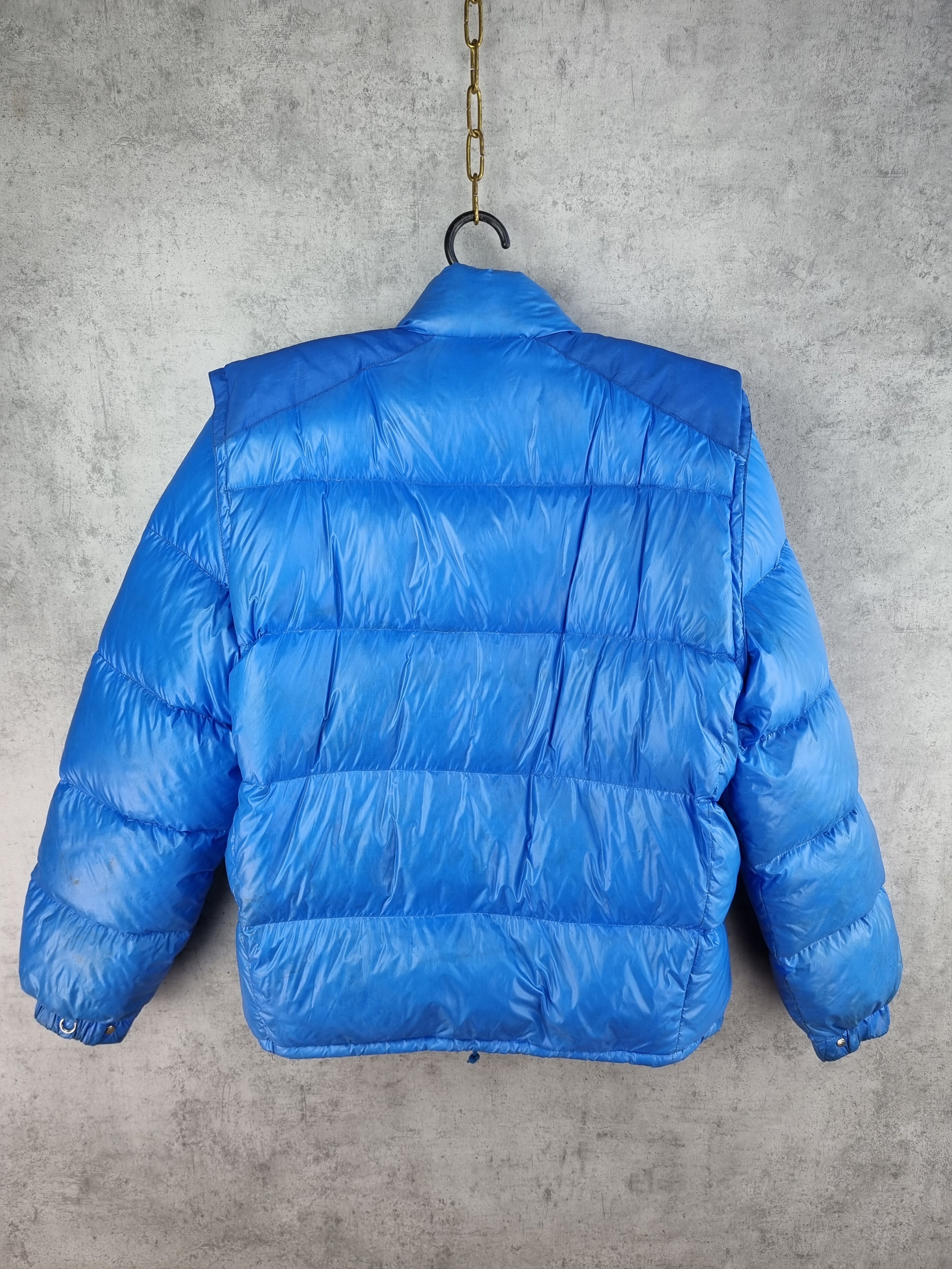 Moncler × Vintage 80s Moncler Down Puffer Vest Jacket Size US L / EU 52-54 / 3 - 2 Thumbnail