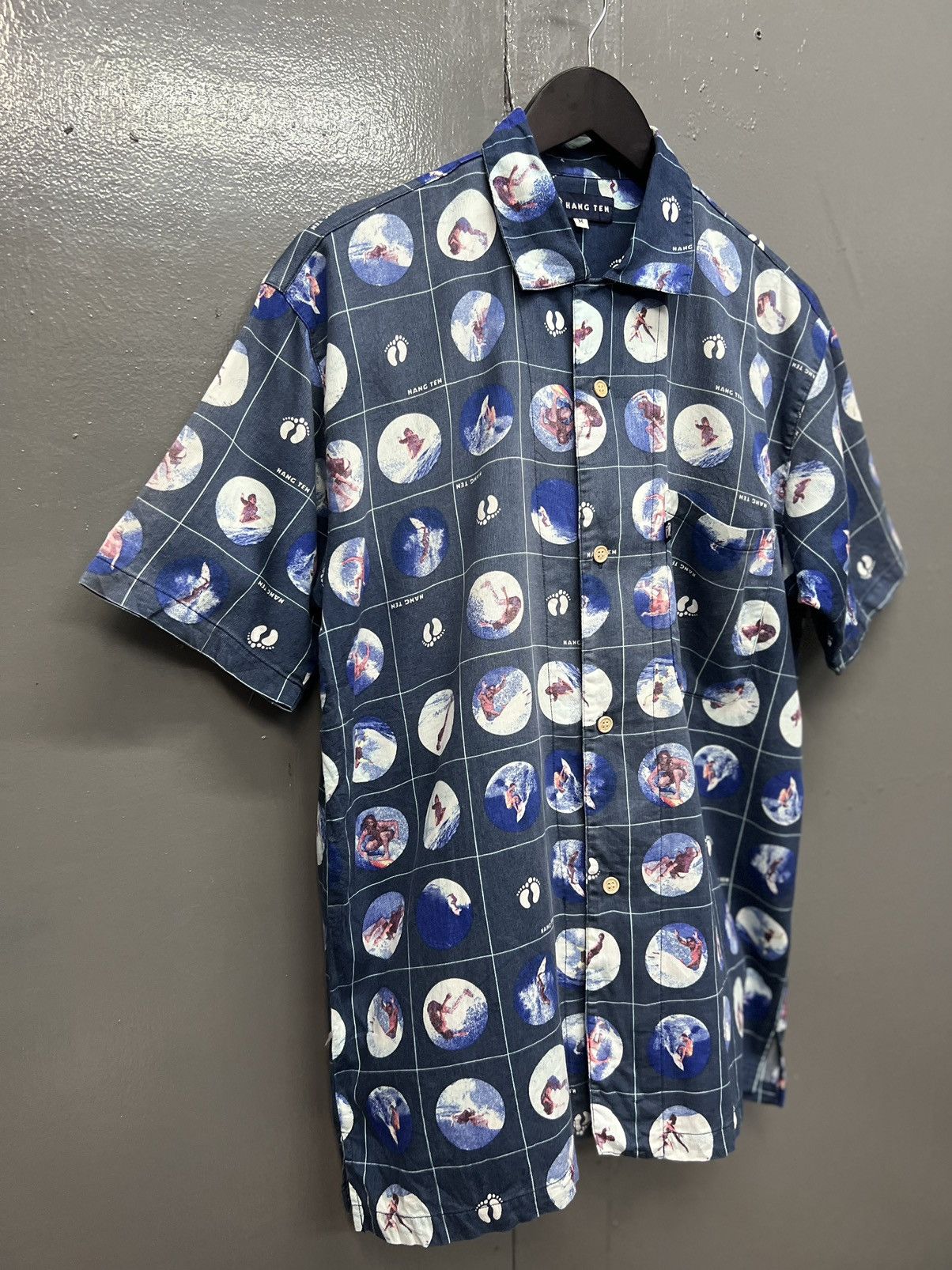 Hang Ten HANG TEN SURF SHIRT BUTTON UP Size US M / EU 48-50 / 2 - 3 Thumbnail