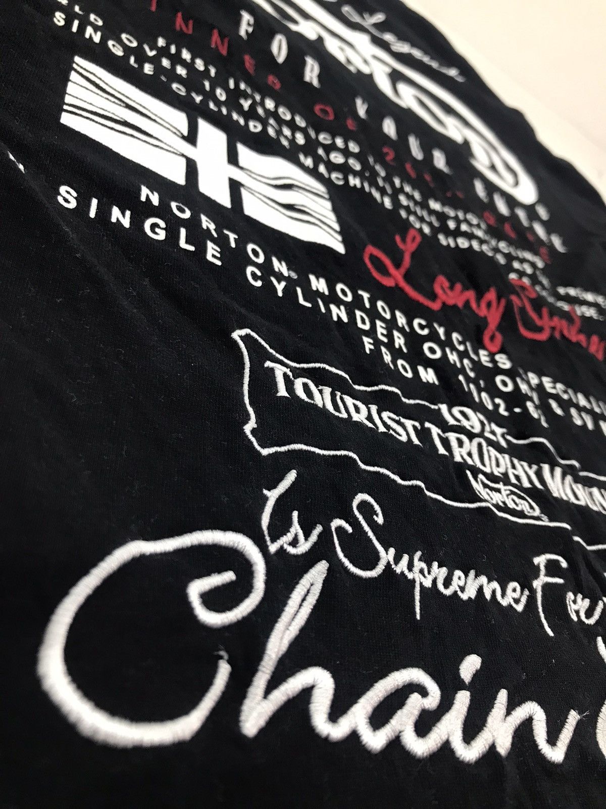 Gear for Sports × Norton The legends of Norton embroidered longsleeve tee Size US M / EU 48-50 / 2 - 18 Thumbnail