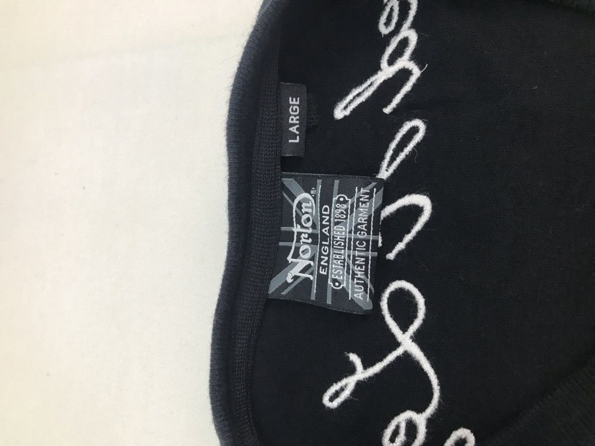 Gear for Sports × Norton The legends of Norton embroidered longsleeve tee Size US M / EU 48-50 / 2 - 11 Thumbnail
