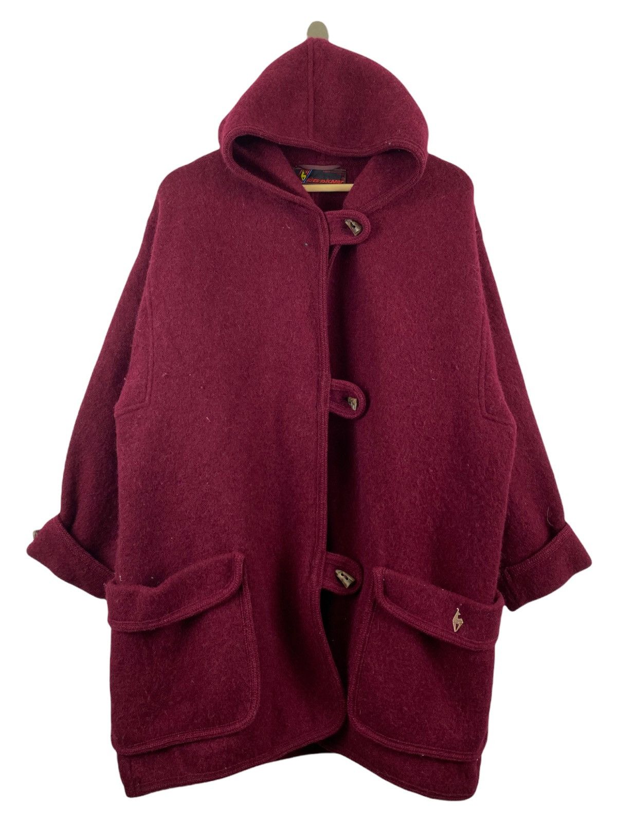 Designer × Vintage Kitz Pichler duffle coat hoodies wool Size US M / EU 48-50 / 2 - 1 Thumbnail