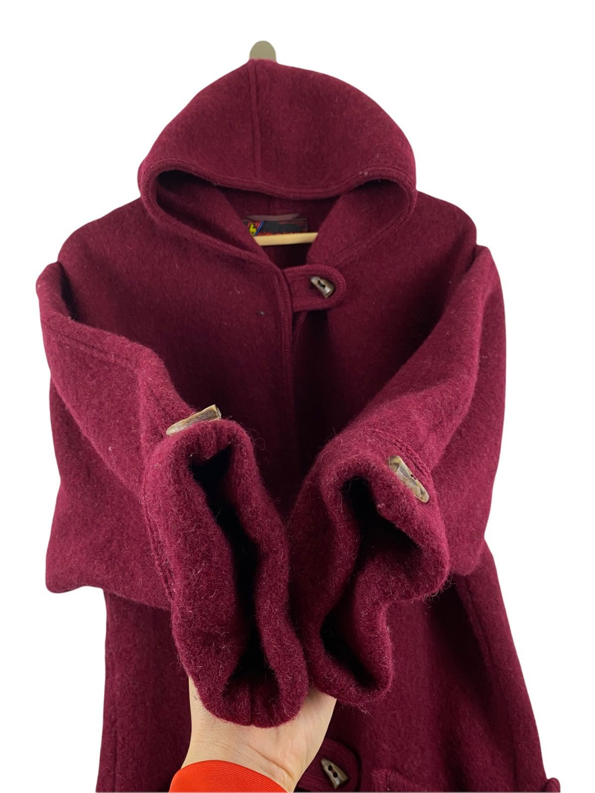 Designer × Vintage Kitz Pichler duffle coat hoodies wool Size US M / EU 48-50 / 2 - 8 Thumbnail