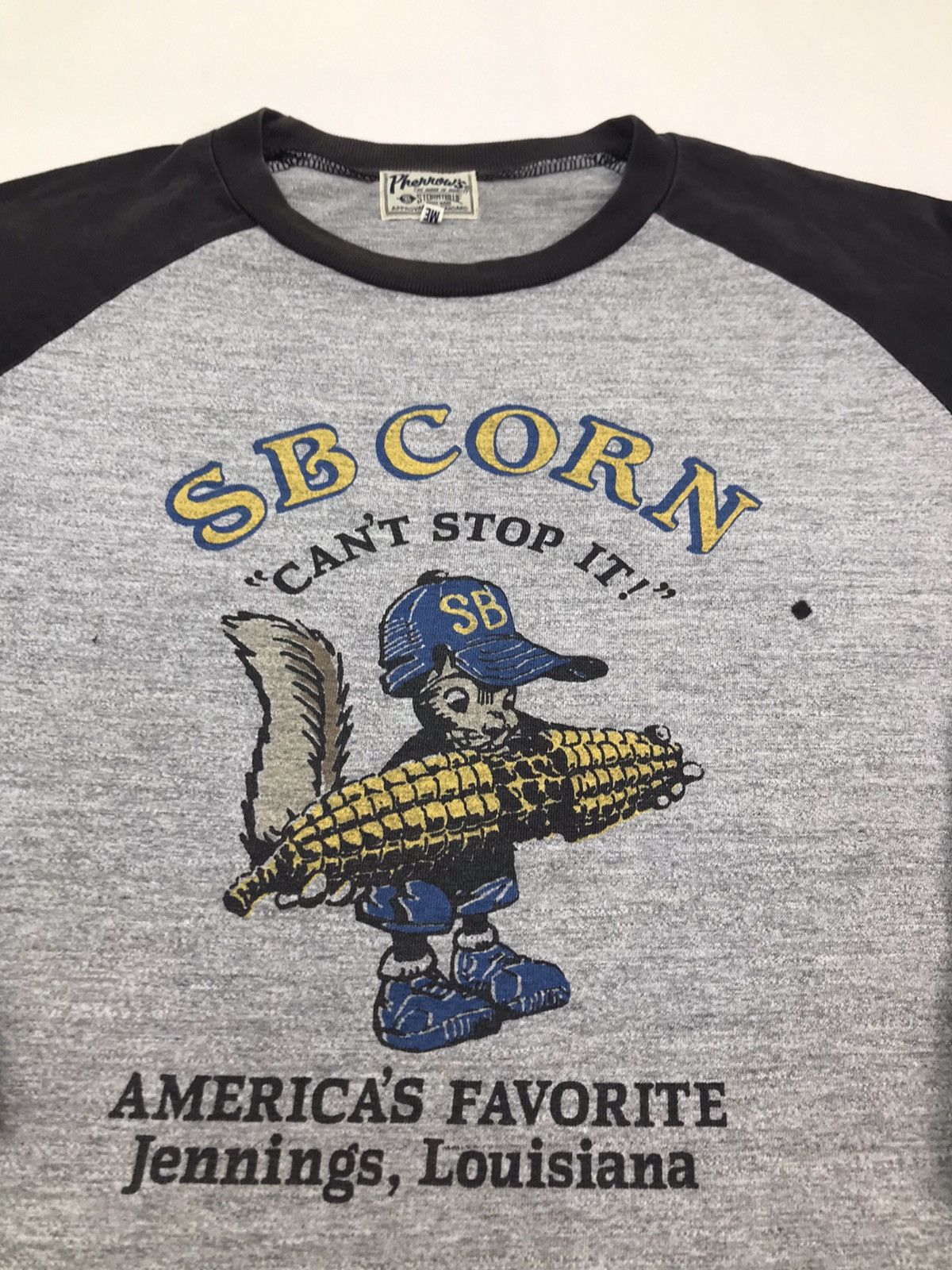 Japanese Brand × Pherrow's Pherrows japan SB corn raglan tshirt Size US M / EU 48-50 / 2 - 3 Thumbnail