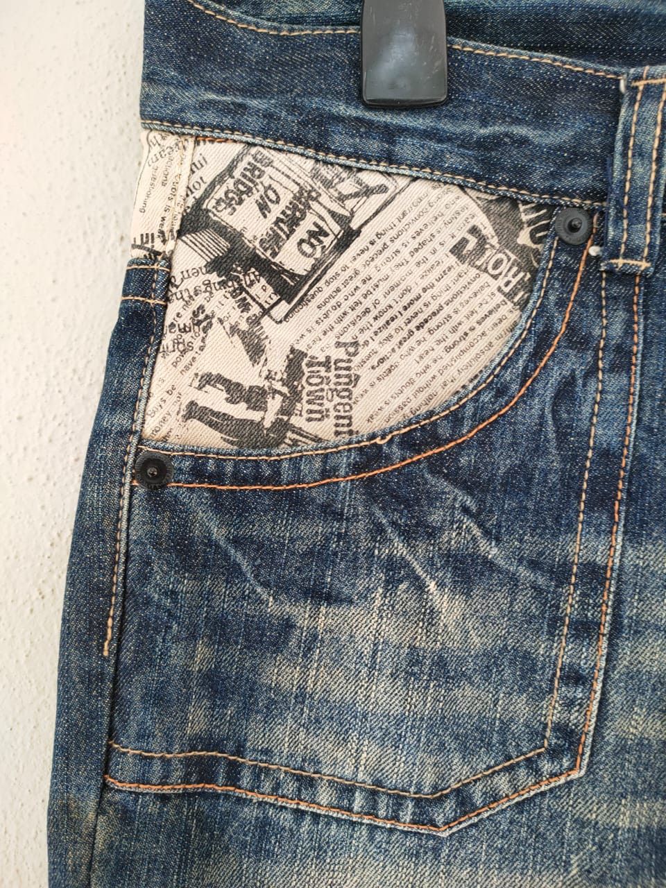 Beauty Beast Rock and Roll Denim Pant Size US 33 - 8 Thumbnail