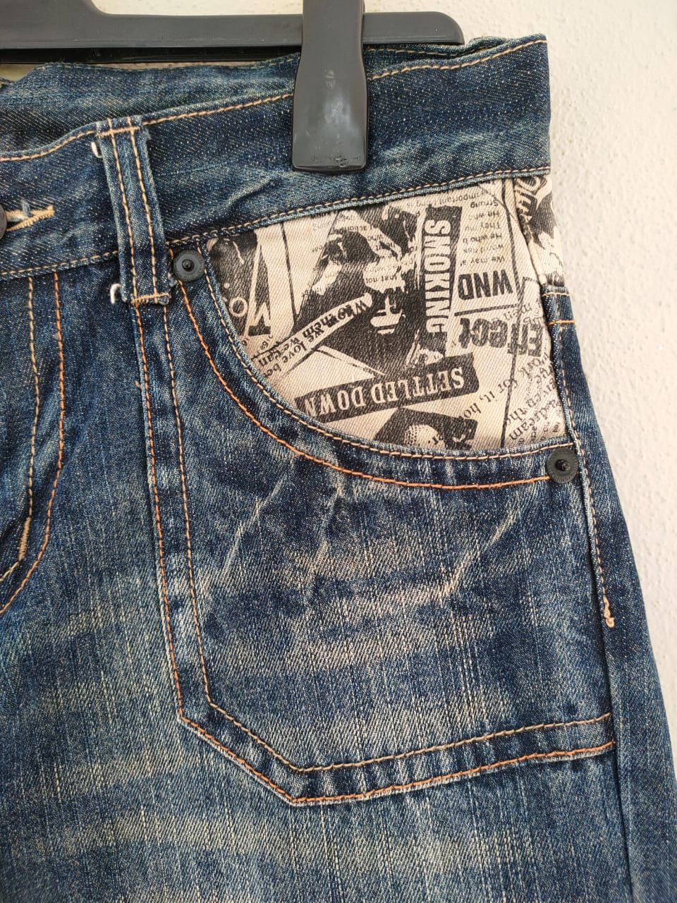 Beauty Beast Rock and Roll Denim Pant Size US 33 - 5 Thumbnail