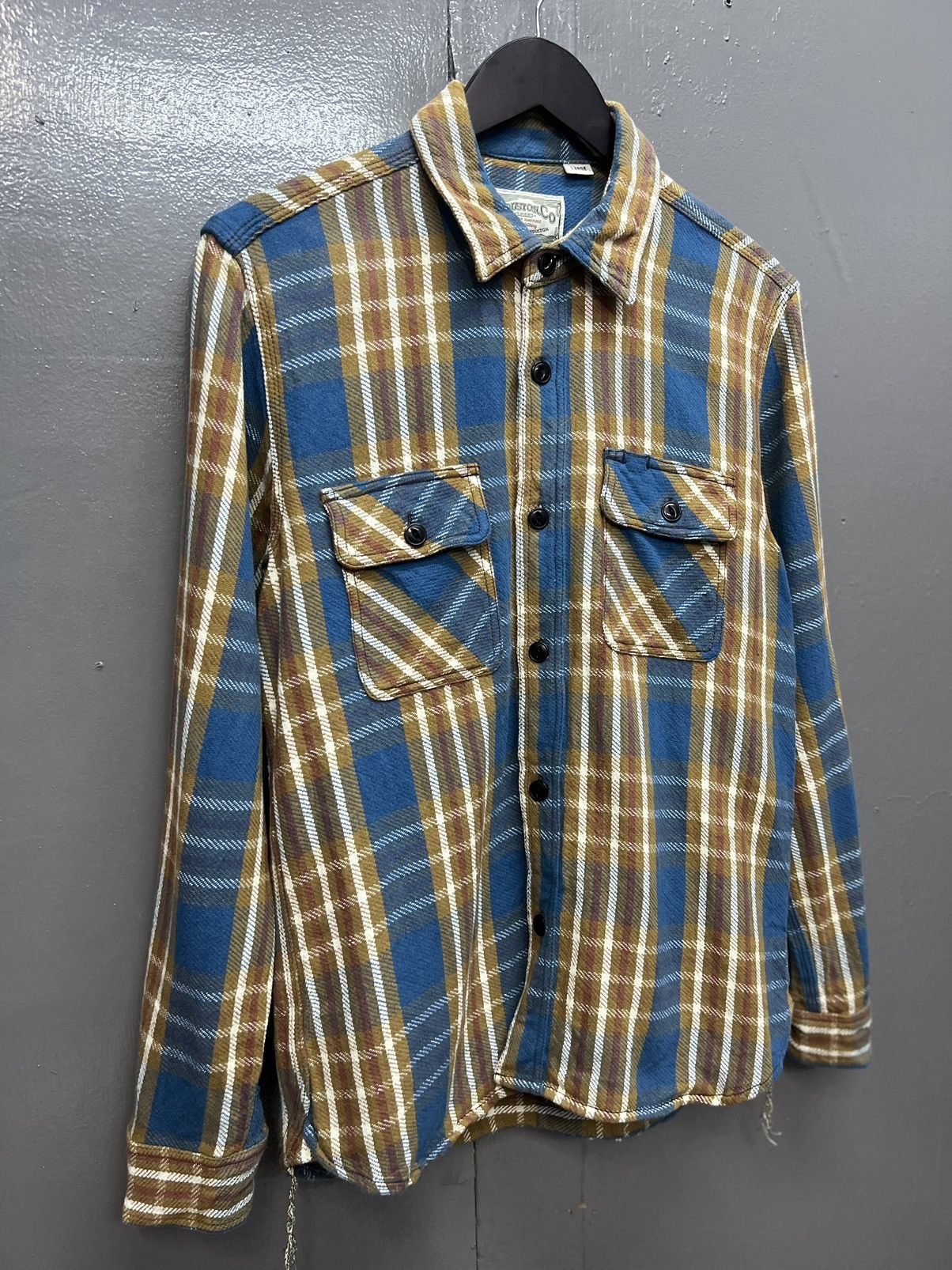 Vintage VINTAGE UNION MADE OF HOUSTON FLANNEL Size US L / EU 52-54 / 3 - 2 Thumbnail