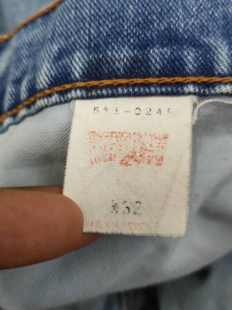 Levi's Vintage Levi's 511-0217 Distressed Denim Size US 31 - 9 Thumbnail