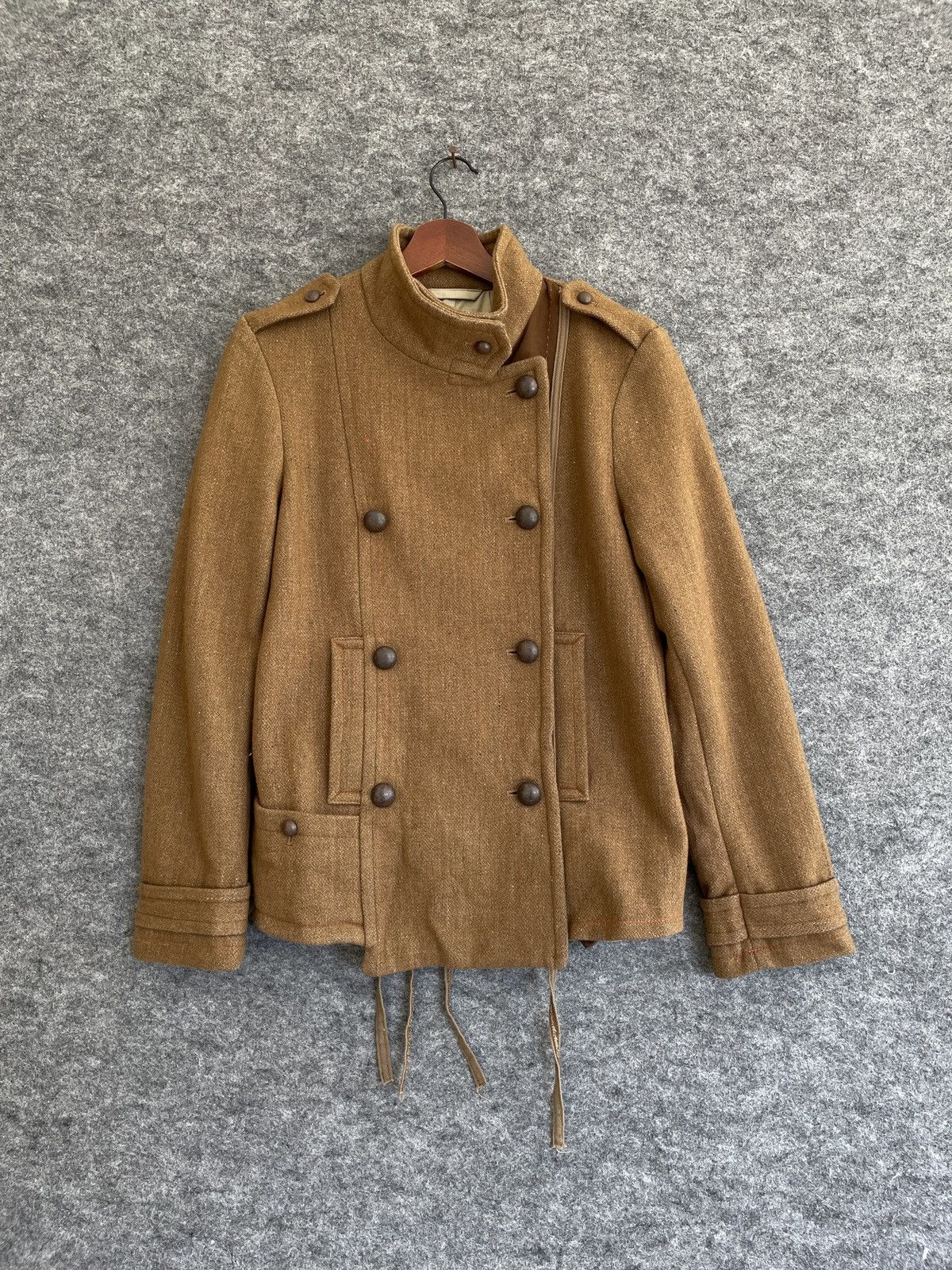Marithe + Francois Girbaud MARITHE FRANCOIS GIRBAUD WOOL JACKET Size US M / EU 48-50 / 2 - 1 Thumbnail