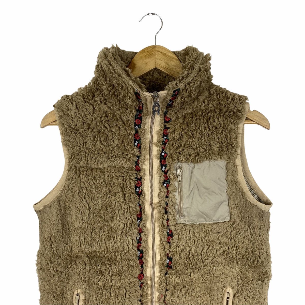 Japanese Brand × Vintage VINTAGE CUNE, KAWASAKI, FALL WINTER FLEECE VEST JACKET Size US S / EU 44-46 / 1 - 5 Thumbnail