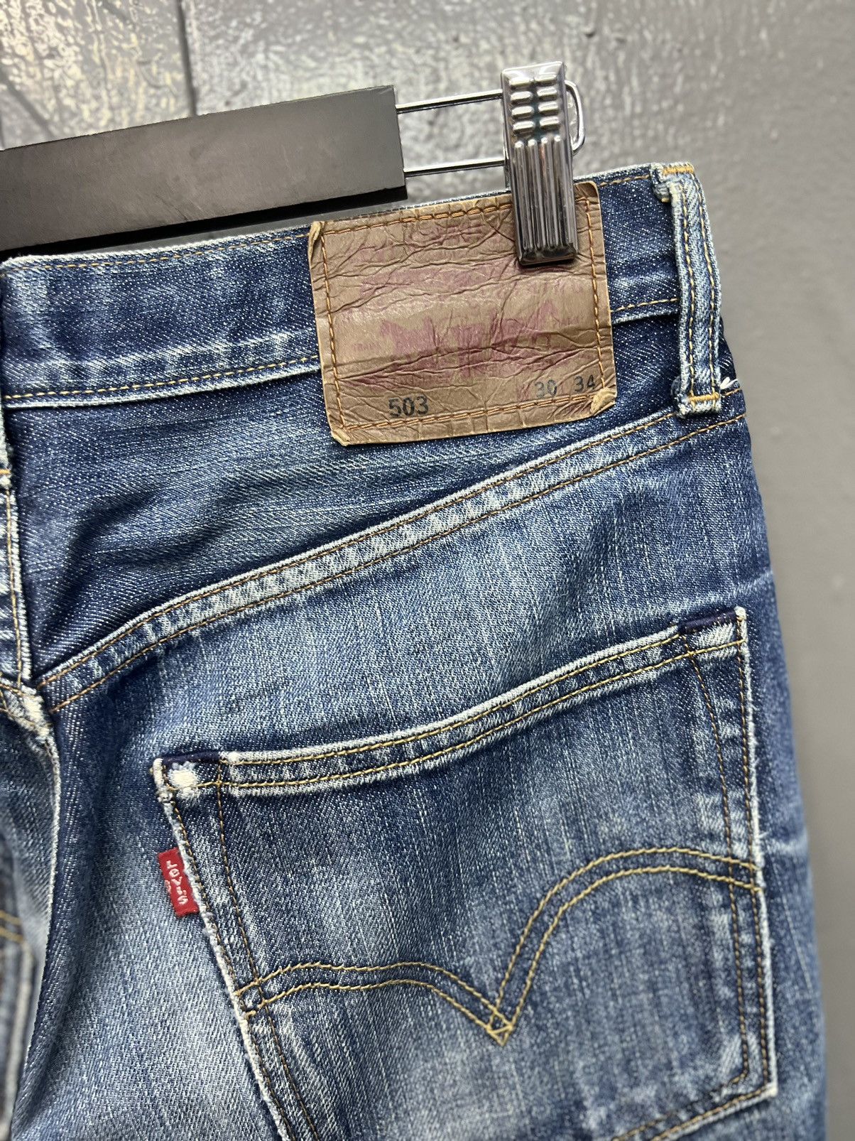 LEVIS DENIM 503 LOOSE STRAIGHT SIZE 31