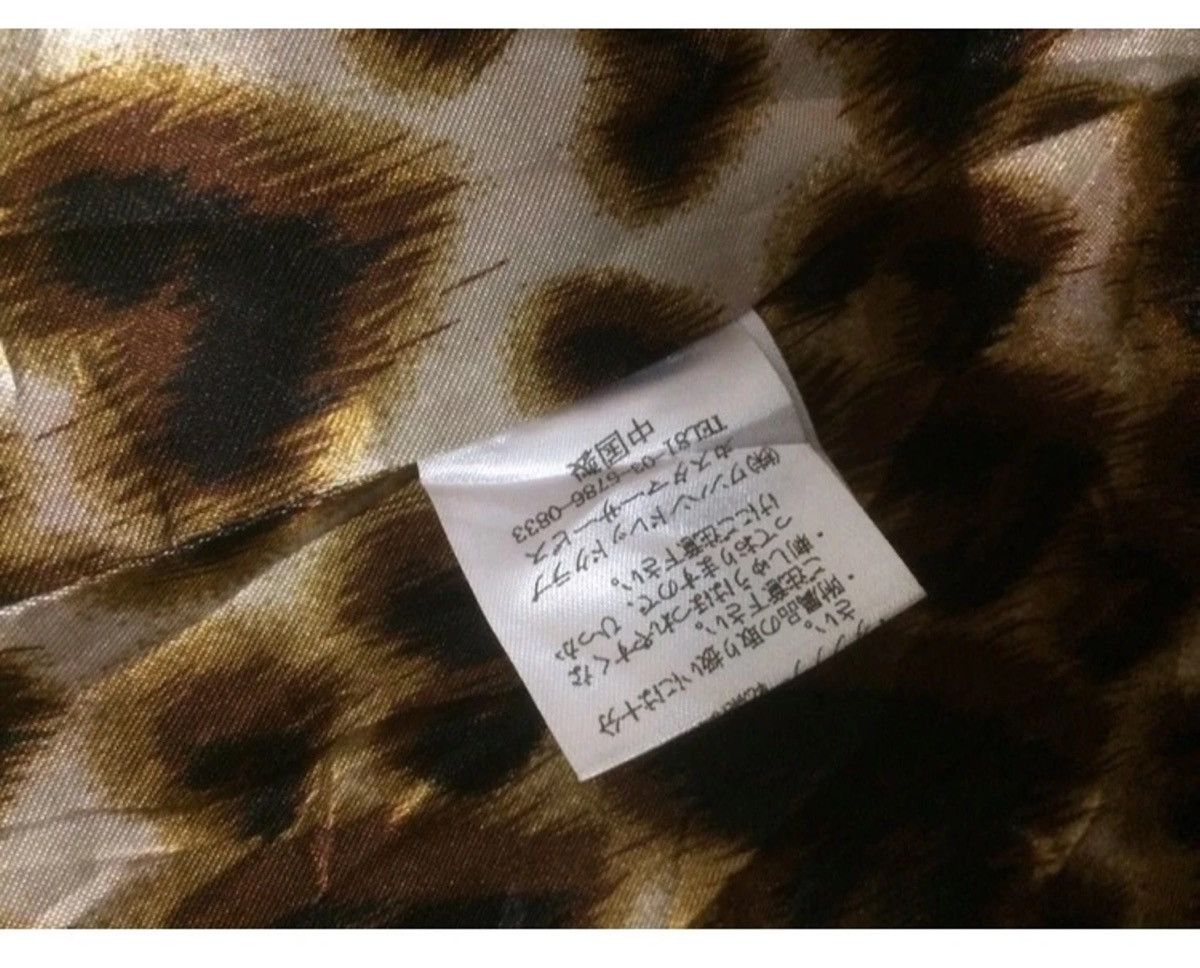 Hysteric Glamour Vintage Japanese Gothic Hell Cat Punk Leopard Jacket Size M / US 6-8 / IT 42-44 - 8 Thumbnail