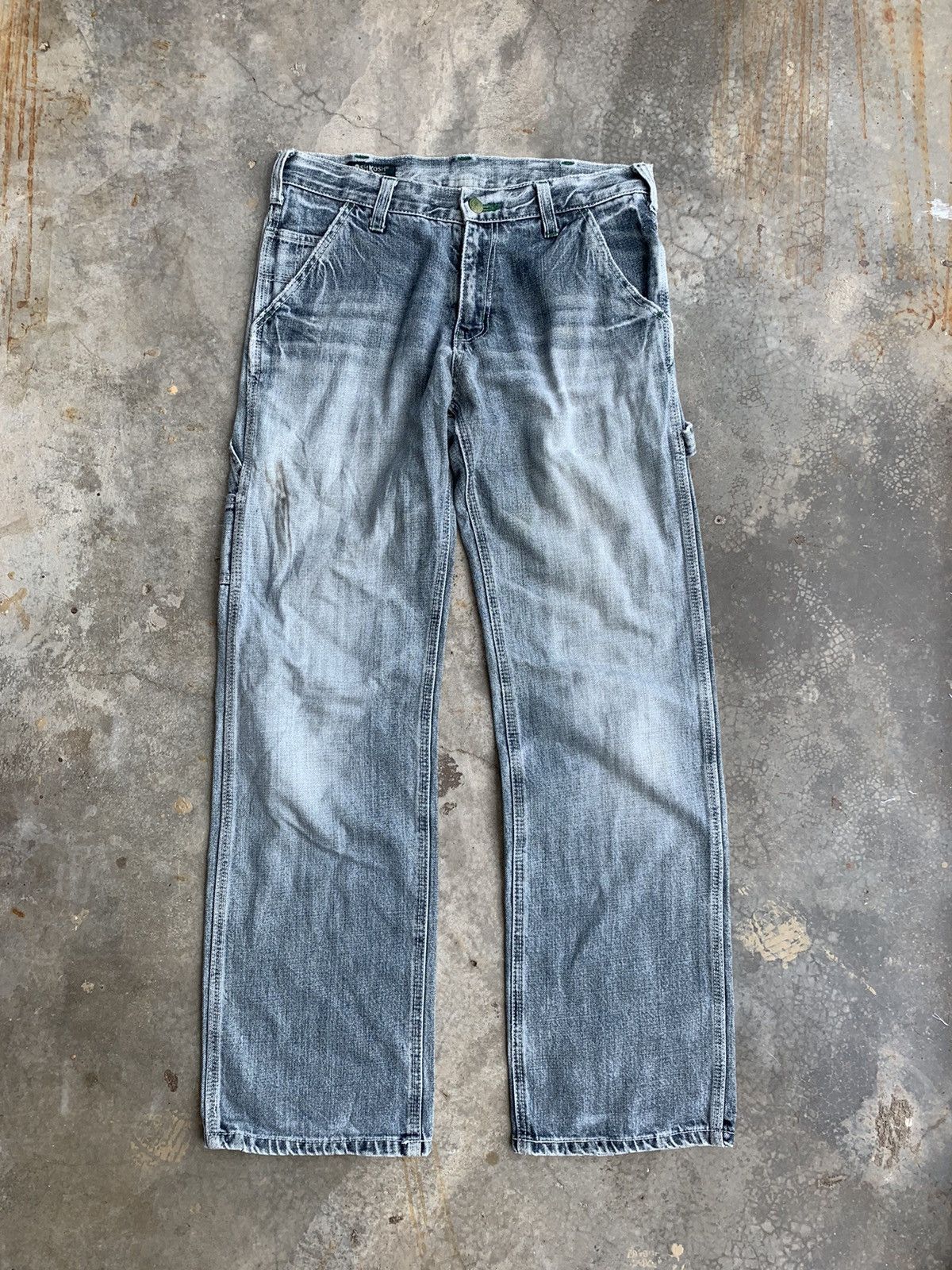 Oshkosh × Vintage Vintage Oshkosh Carpenter Denim Worker Pant Size US 30 / EU 46 - 3 Thumbnail
