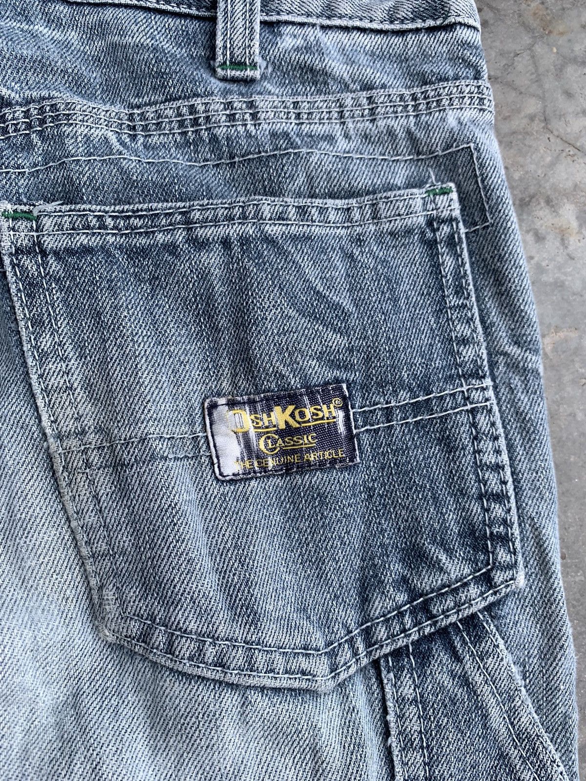 Oshkosh × Vintage Vintage Oshkosh Carpenter Denim Worker Pant Size US 30 / EU 46 - 2 Thumbnail