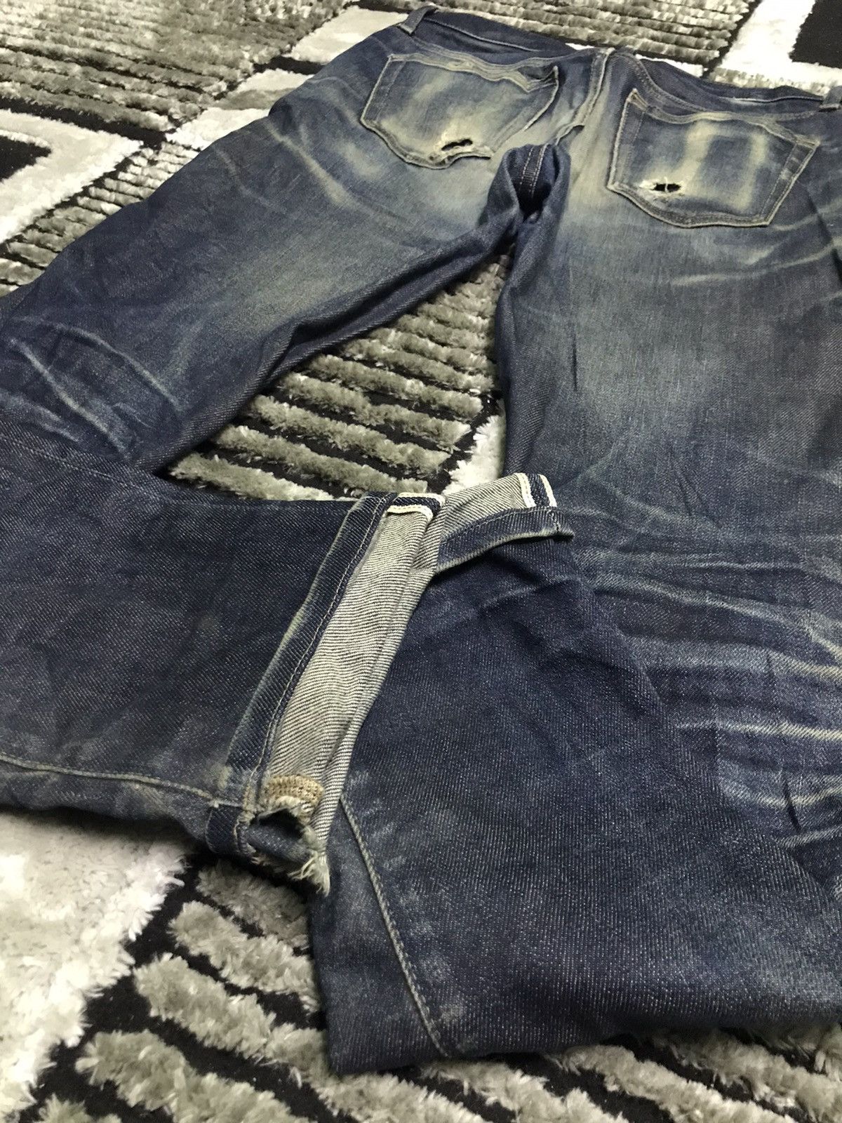 Uniqlo 30x30 Uniqlo selvedge denim jeans Size US 30 / EU 46 - 8 Thumbnail