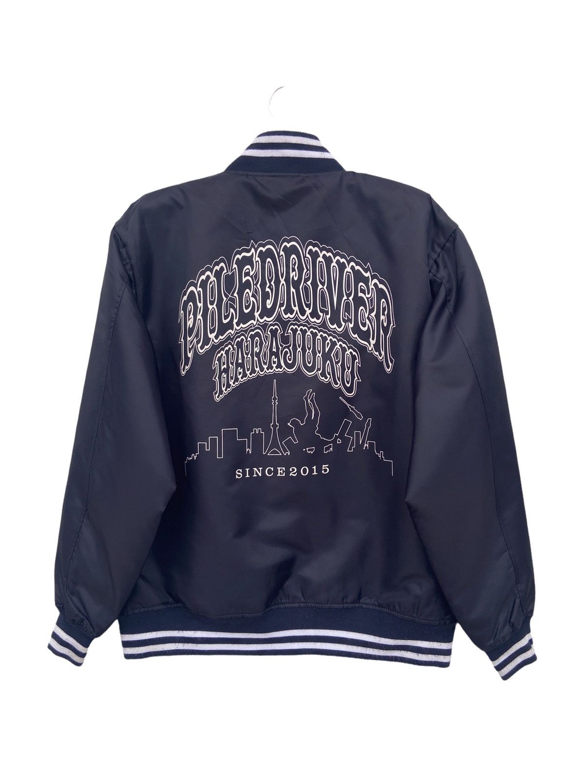 Japanese Brand Pilledriver Harajuku Streetwear Bomber Jacket Size US L / EU 52-54 / 3 - 1 Thumbnail