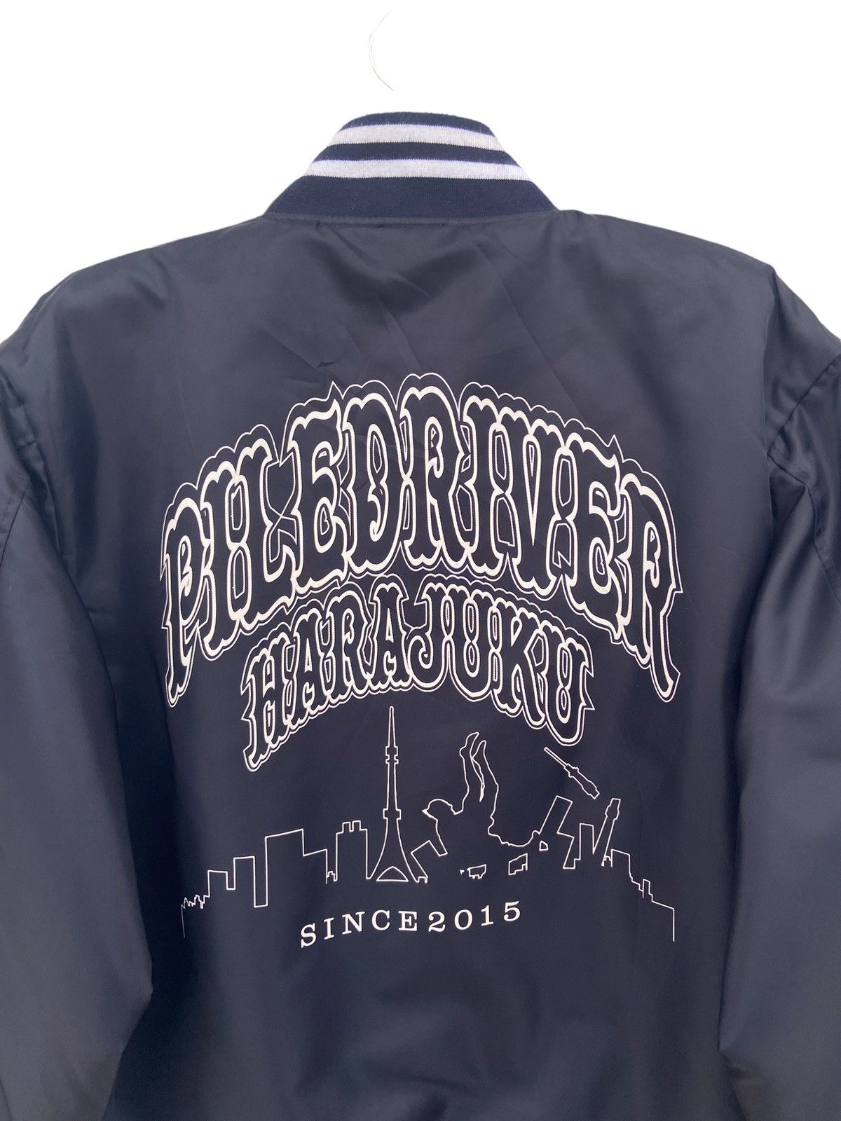 Japanese Brand Pilledriver Harajuku Streetwear Bomber Jacket Size US L / EU 52-54 / 3 - 3 Thumbnail