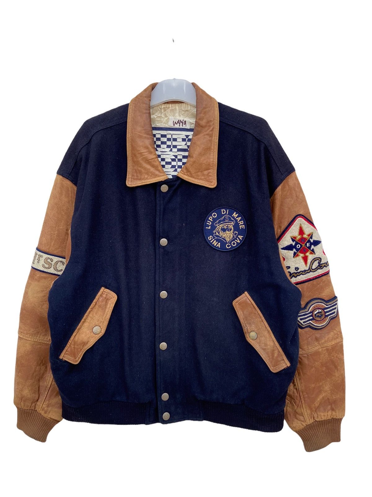 Japanese Brand VINTAGE SINO COVA LETTERMAN VARSITY JACKET Size US XL / EU 56 / 4 - 1 Thumbnail