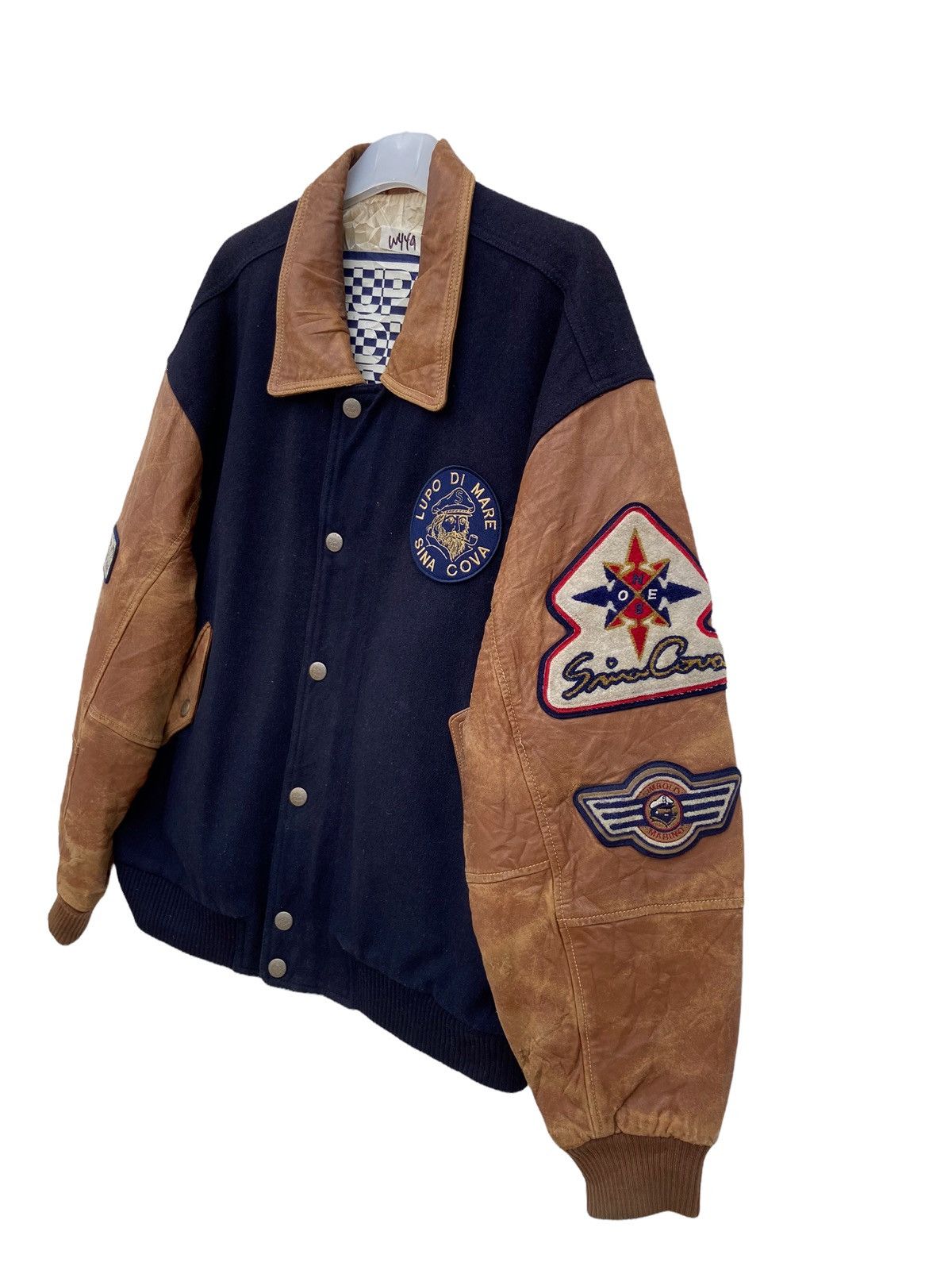 Japanese Brand VINTAGE SINO COVA LETTERMAN VARSITY JACKET Size US XL / EU 56 / 4 - 11 Thumbnail