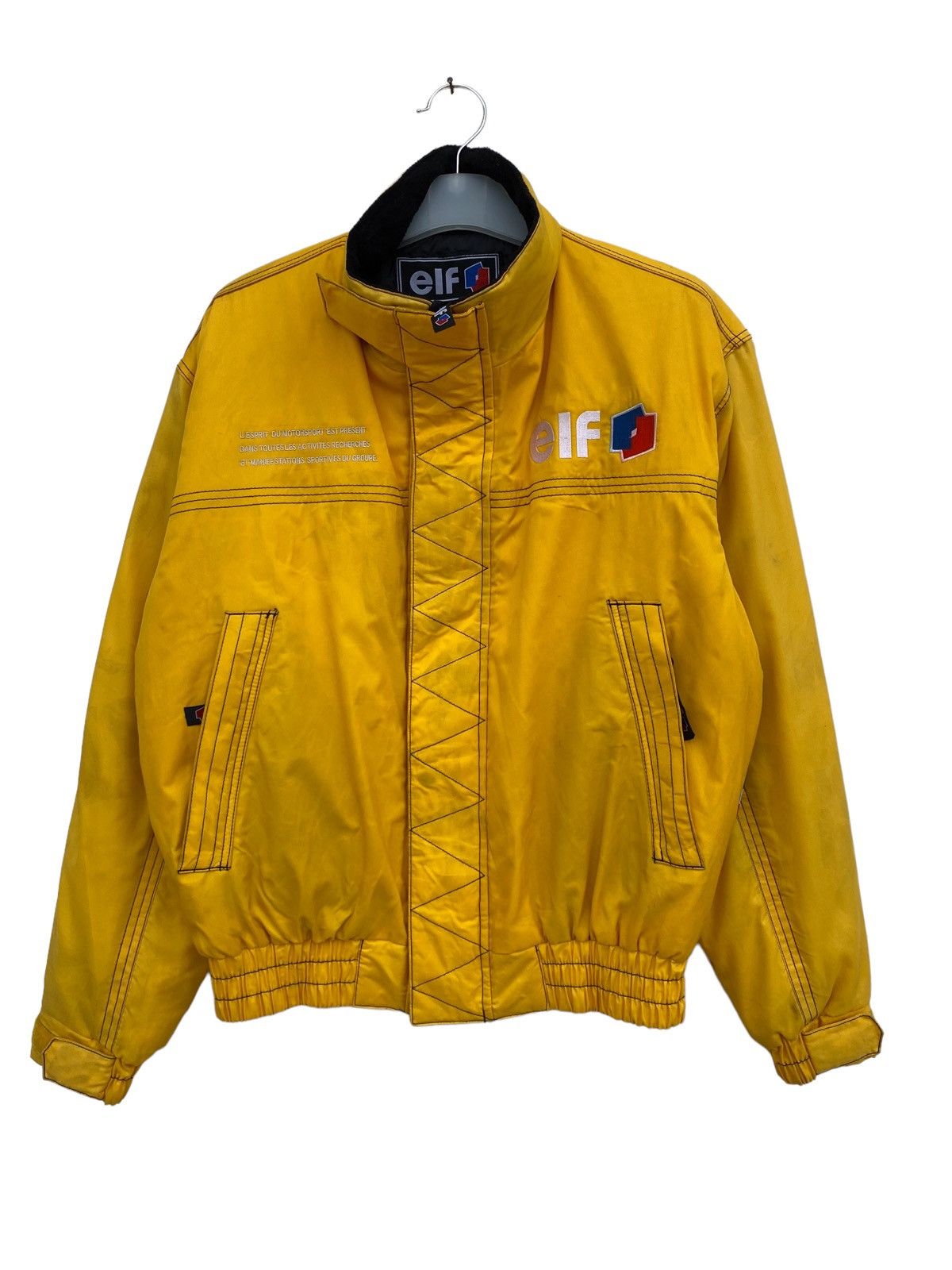 Japanese Brand Super Rare !! Vintage Elf Racing Rider Jacket Size US L / EU 52-54 / 3 - 2 Thumbnail