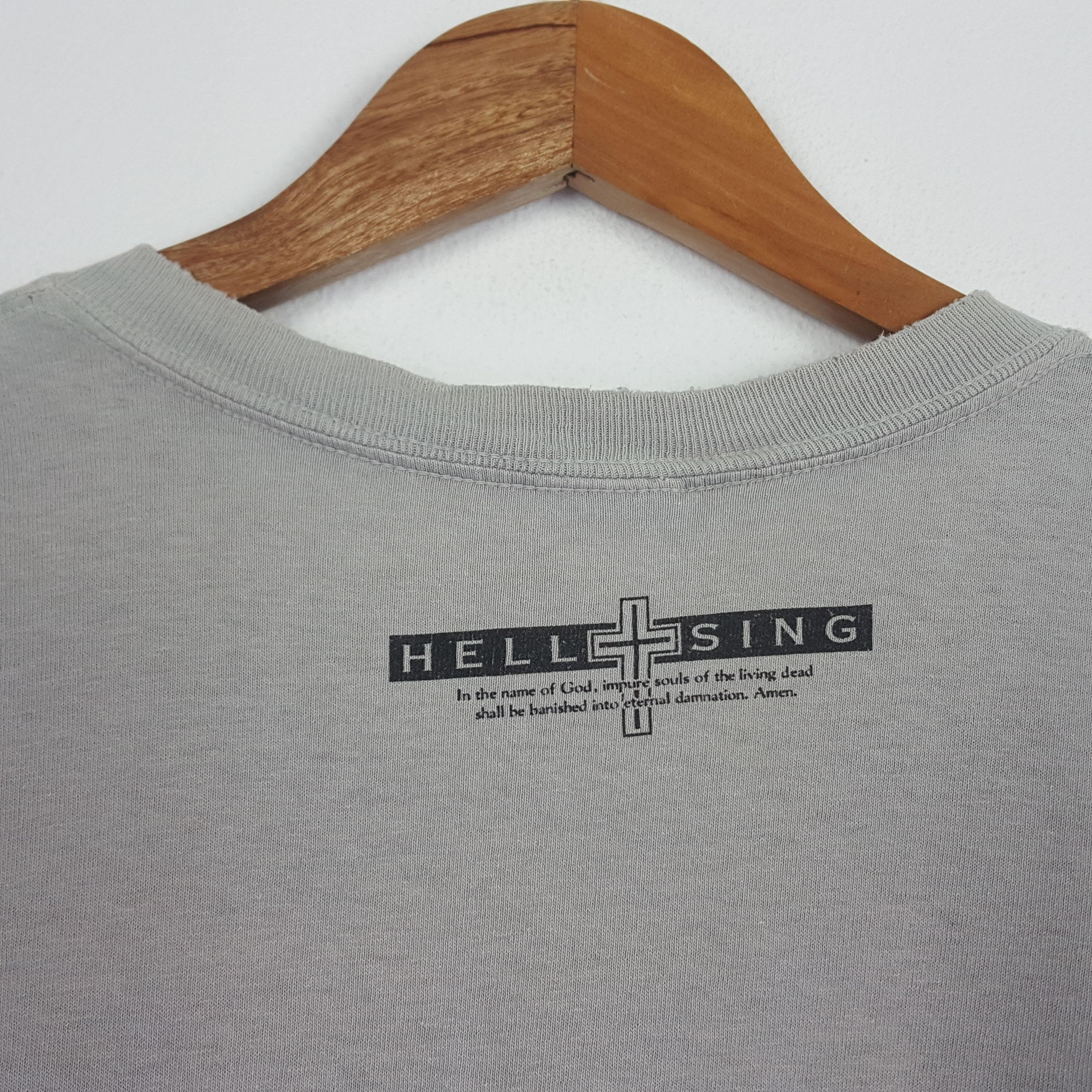 Vintage Vintage VAN HELLSING Vampire Hunter Movie T-Shirt Size US L / EU 52-54 / 3 - 3 Thumbnail