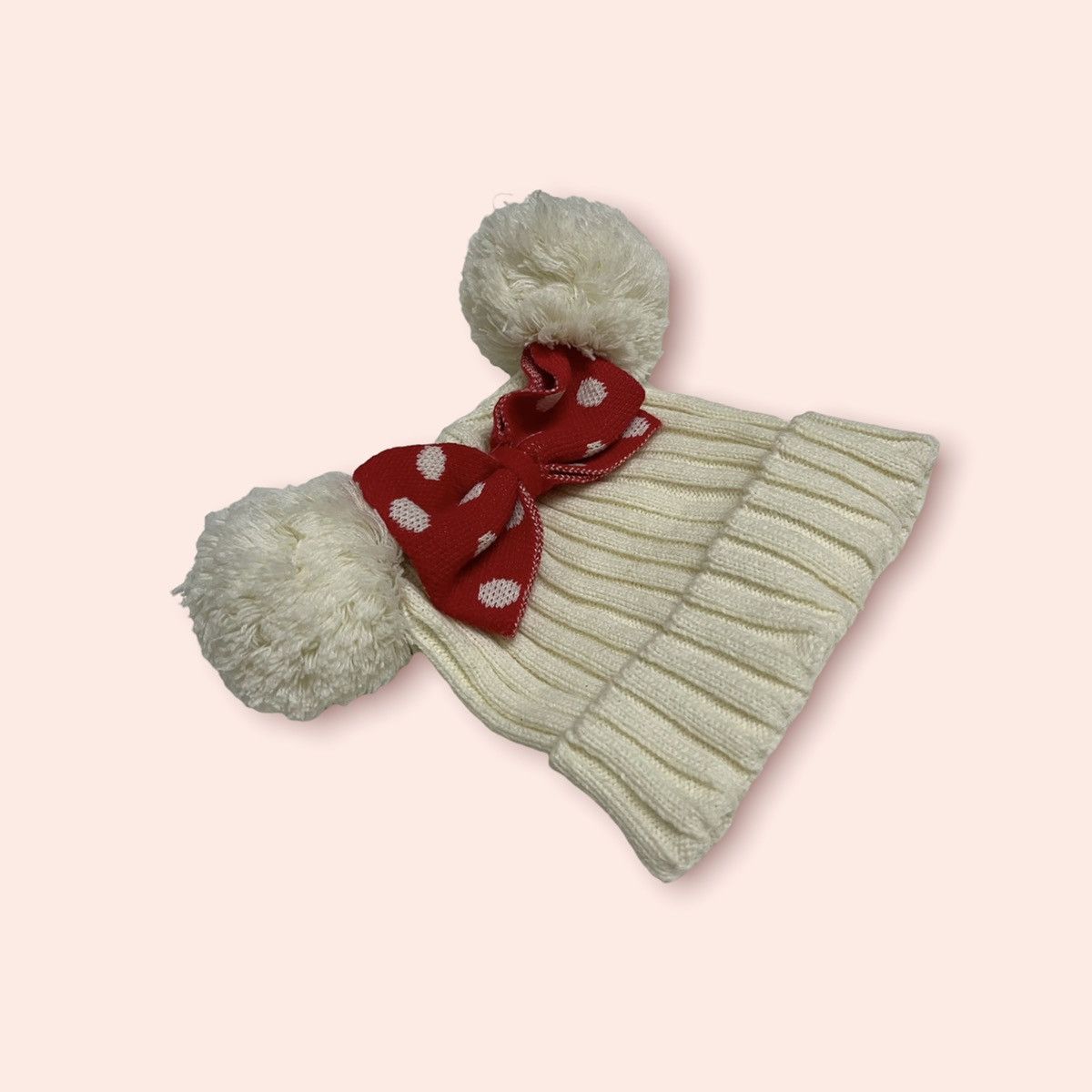Cartoon Network × Disney × Mickey Mouse RARE DOUBLE POM MICKEY/MINNIE MOUSE EARS TOKYO DISNEY BEANIE Size ONE SIZE - 2 Thumbnail