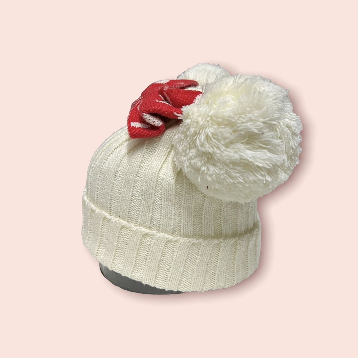 Cartoon Network × Disney × Mickey Mouse RARE DOUBLE POM MICKEY/MINNIE MOUSE EARS TOKYO DISNEY BEANIE Size ONE SIZE - 13 Thumbnail
