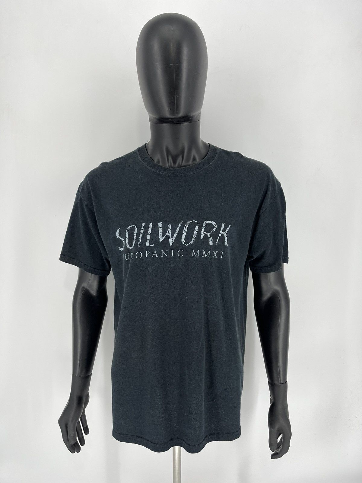 Band Tees × Vintage Vintage SOILWORK Band Bootleg T-Shirt Death metal Metalcore Size US L / EU 52-54 / 3 - 2 Thumbnail