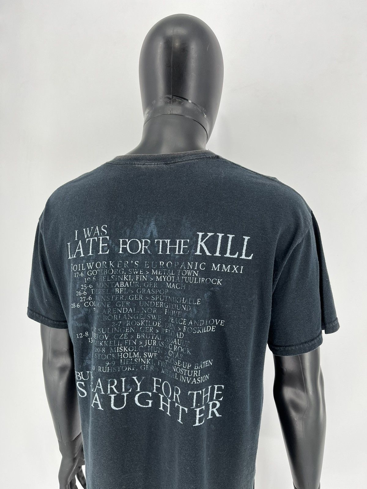 Band Tees × Vintage Vintage SOILWORK Band Bootleg T-Shirt Death metal Metalcore Size US L / EU 52-54 / 3 - 8 Thumbnail