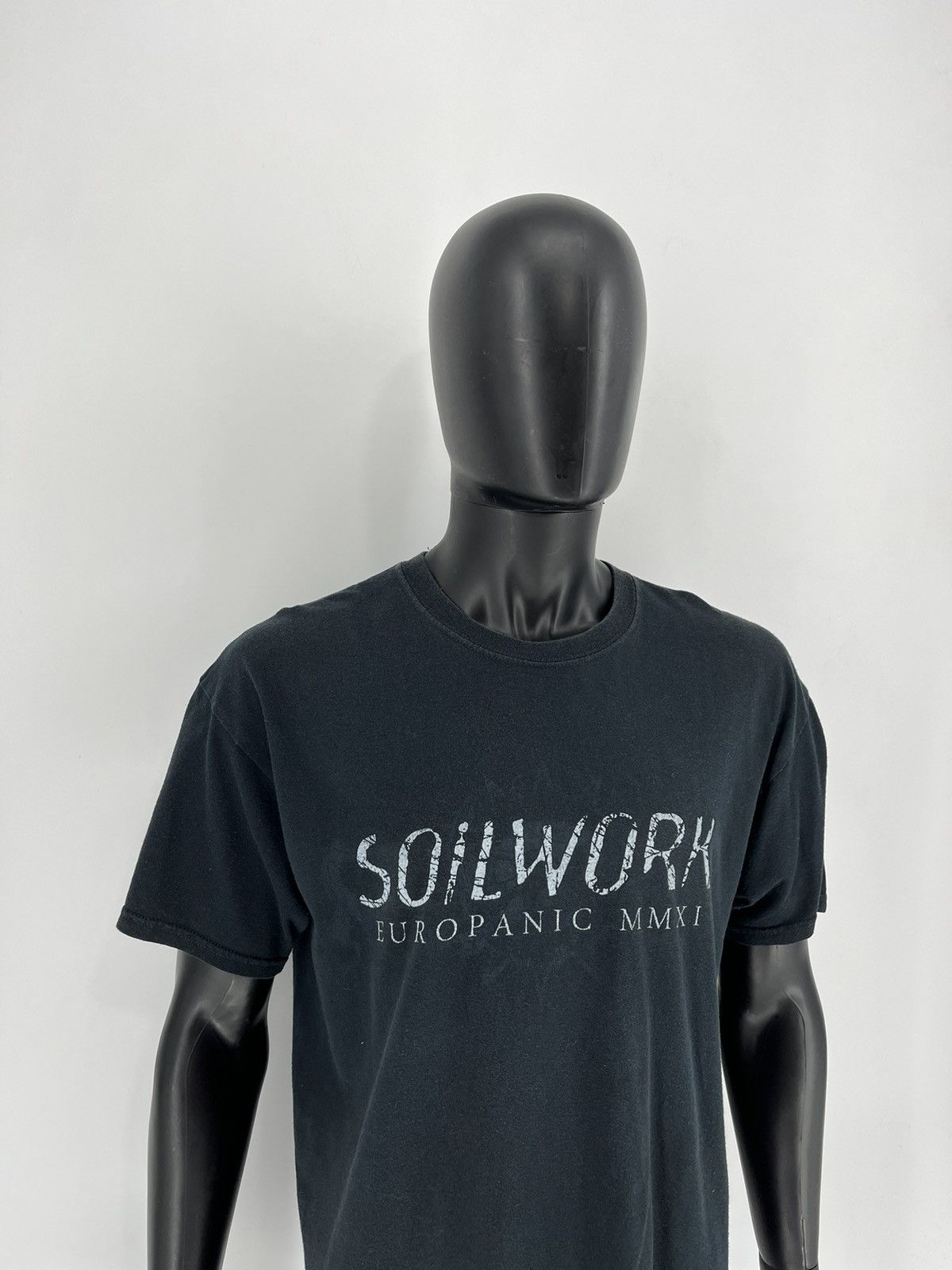 Band Tees × Vintage Vintage SOILWORK Band Bootleg T-Shirt Death metal Metalcore Size US L / EU 52-54 / 3 - 3 Thumbnail