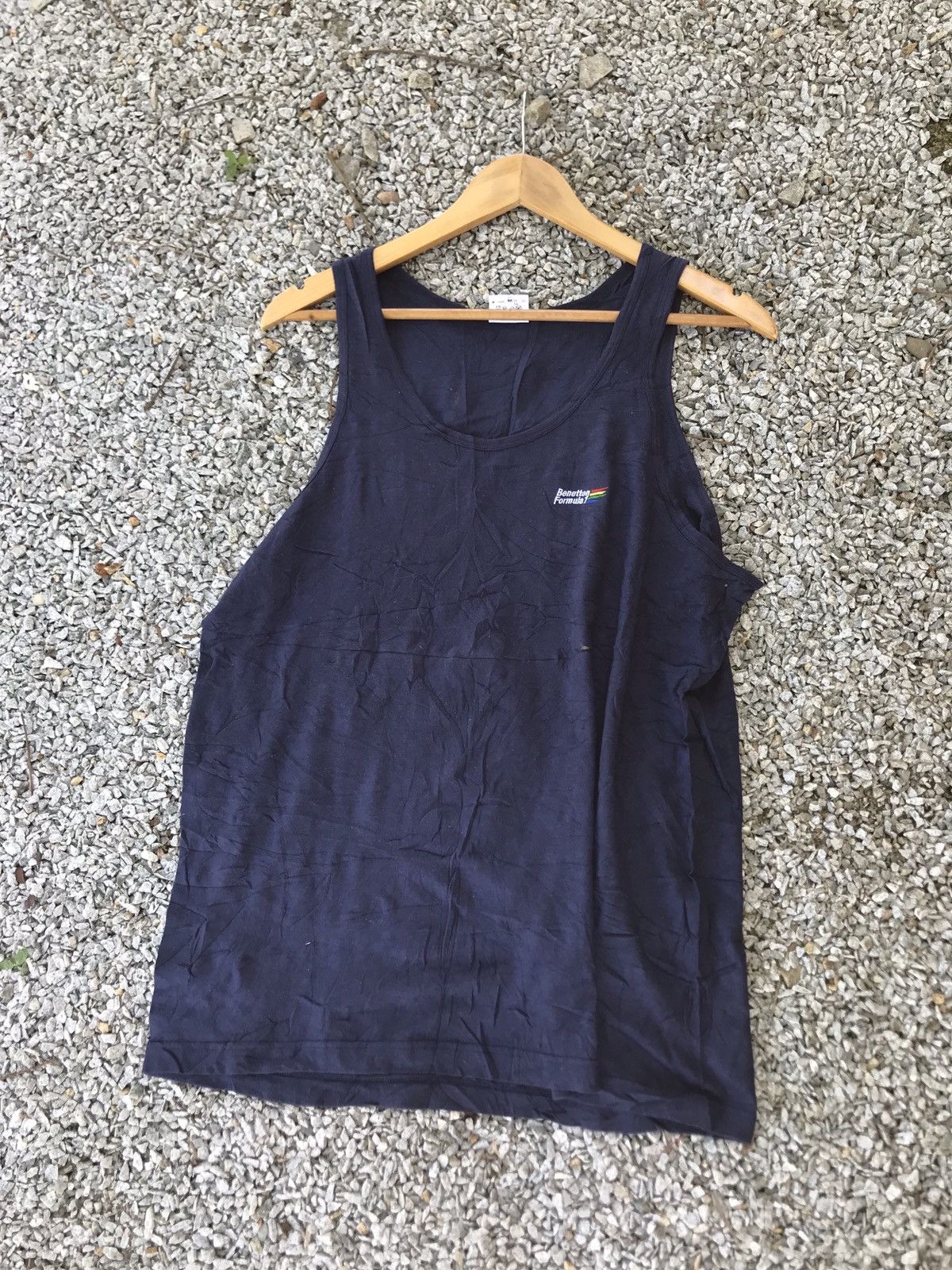 Vintage Vintage benetton Sleveless tank top tee Size US L / EU 52-54 / 3 - 1 Thumbnail