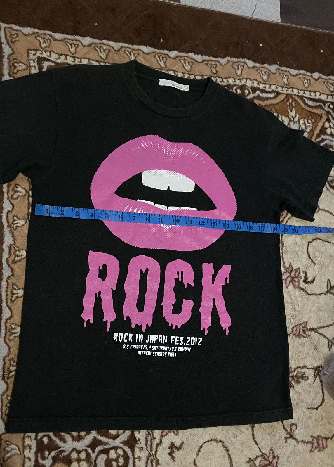 Band Tees Rock In Japan Festival 2012 Size US S / EU 44-46 / 1 - 7 Thumbnail