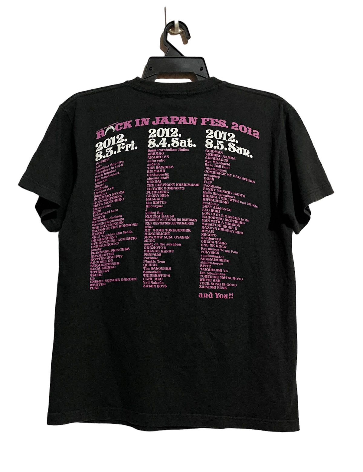Band Tees Rock In Japan Festival 2012 Size US S / EU 44-46 / 1 - 2 Thumbnail